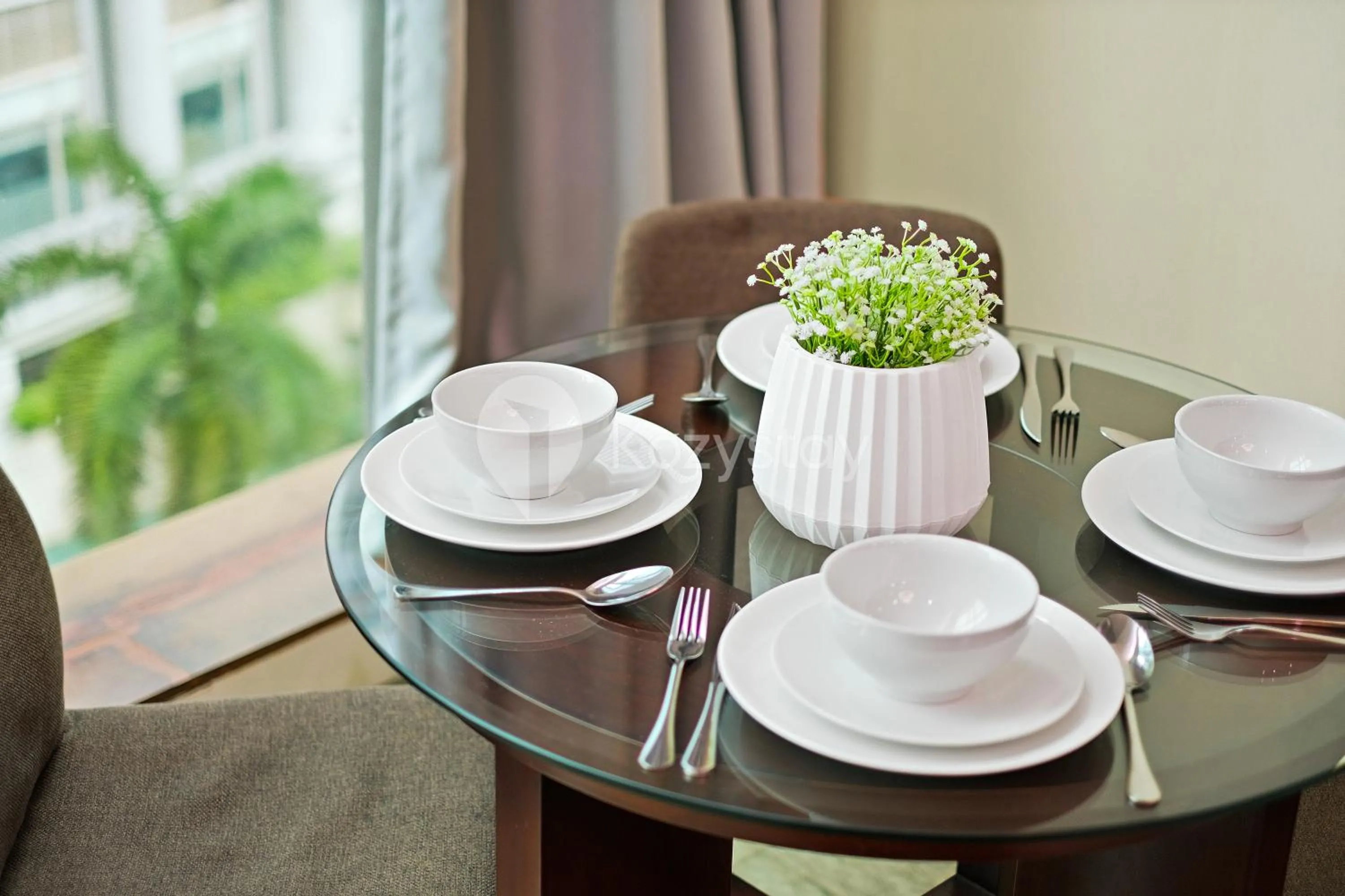 Dining area in Callisto by Kozystay - Mega Kuningan