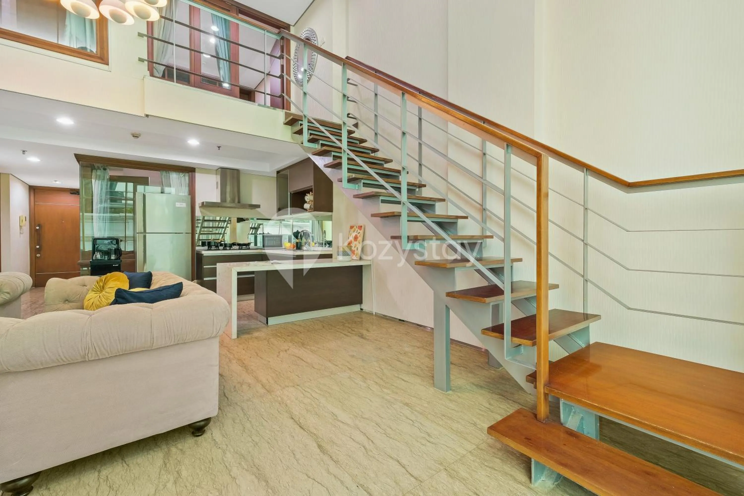 Kitchen or kitchenette in Callisto by Kozystay - Mega Kuningan