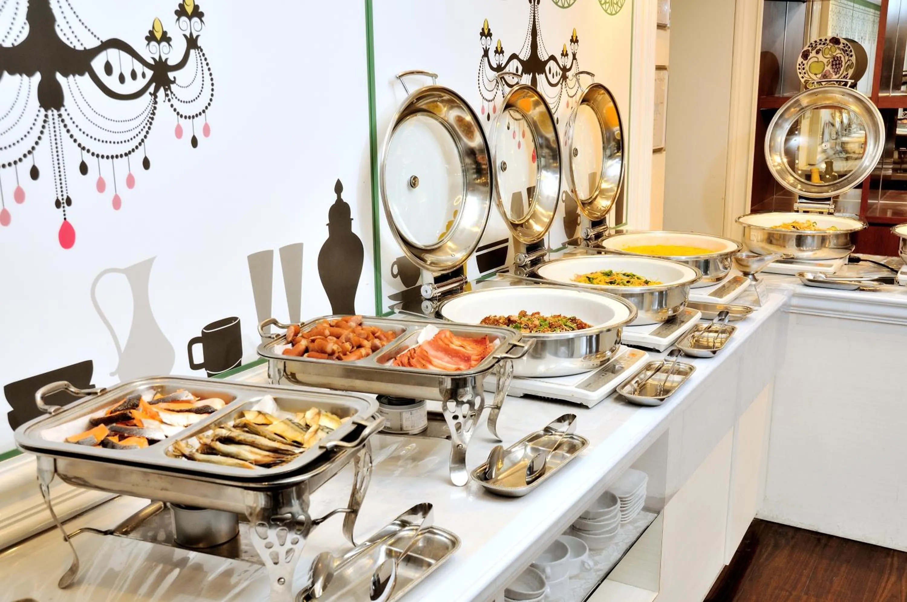 Buffet breakfast in Grand Park Hotel Panex Kimitsu