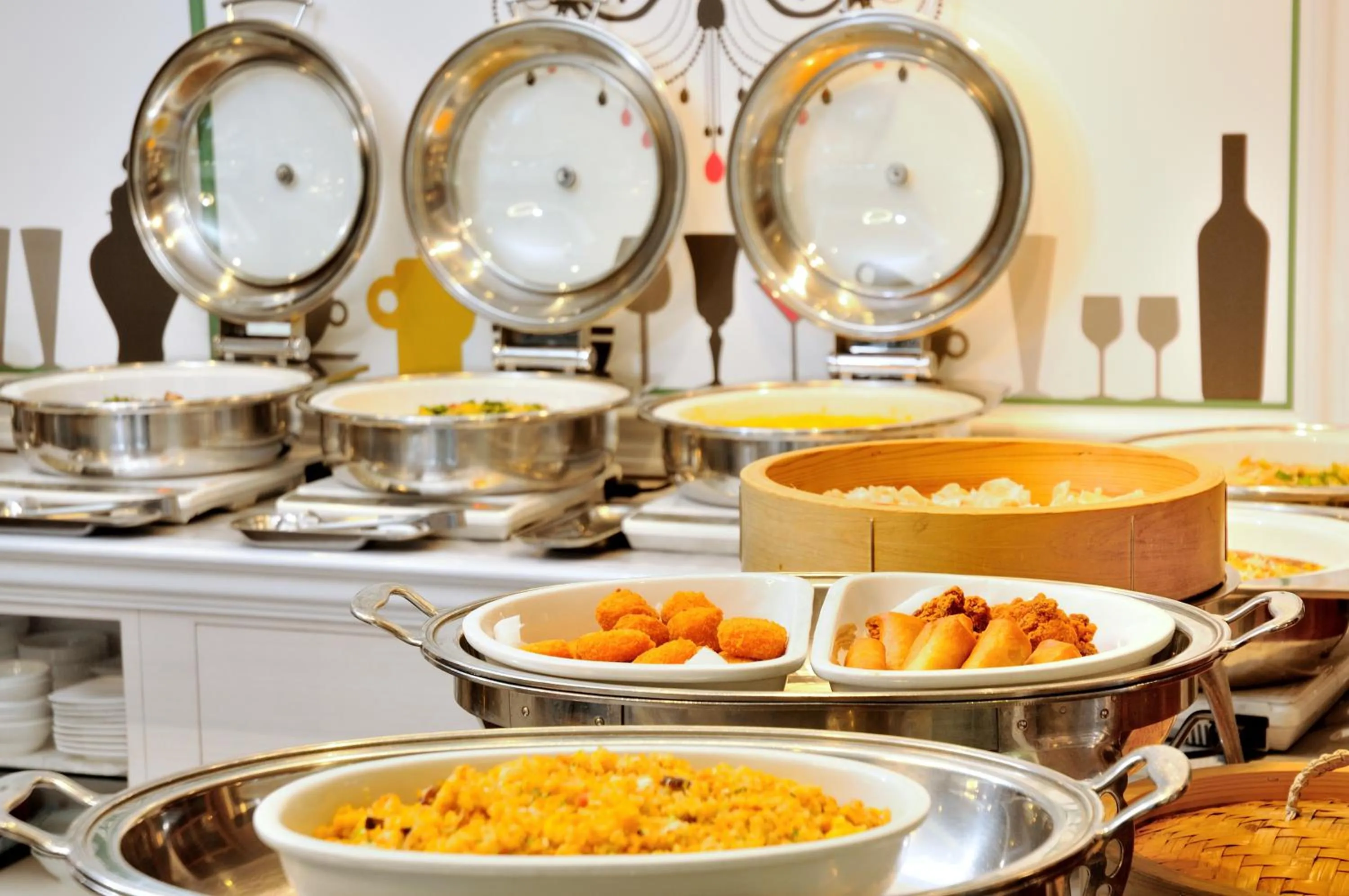 Buffet breakfast in Grand Park Hotel Panex Kimitsu