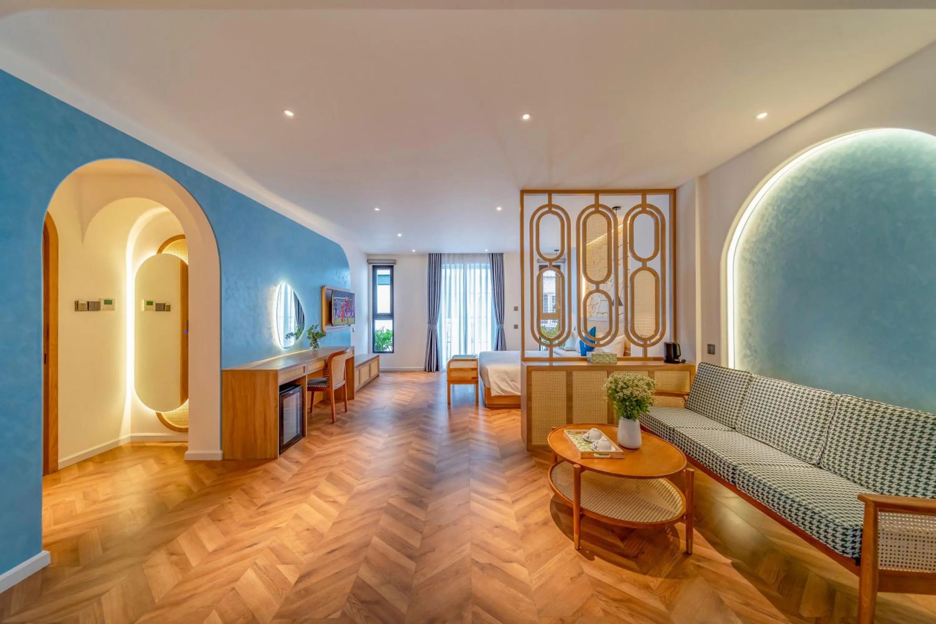 Living room in V Boutique Hotel - Complimentary refreshments