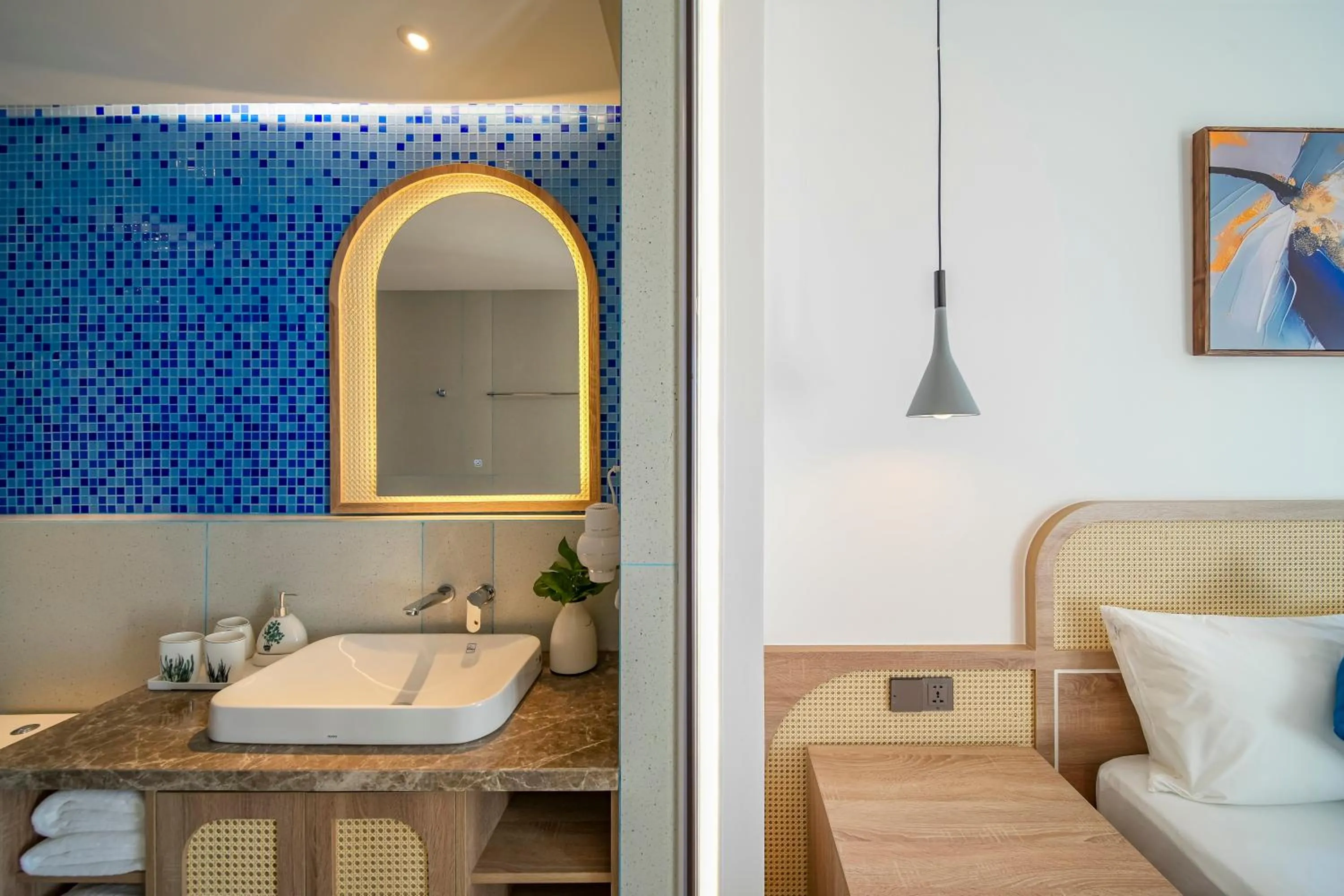 Bathroom in V Boutique Hotel - Complimentary refreshments