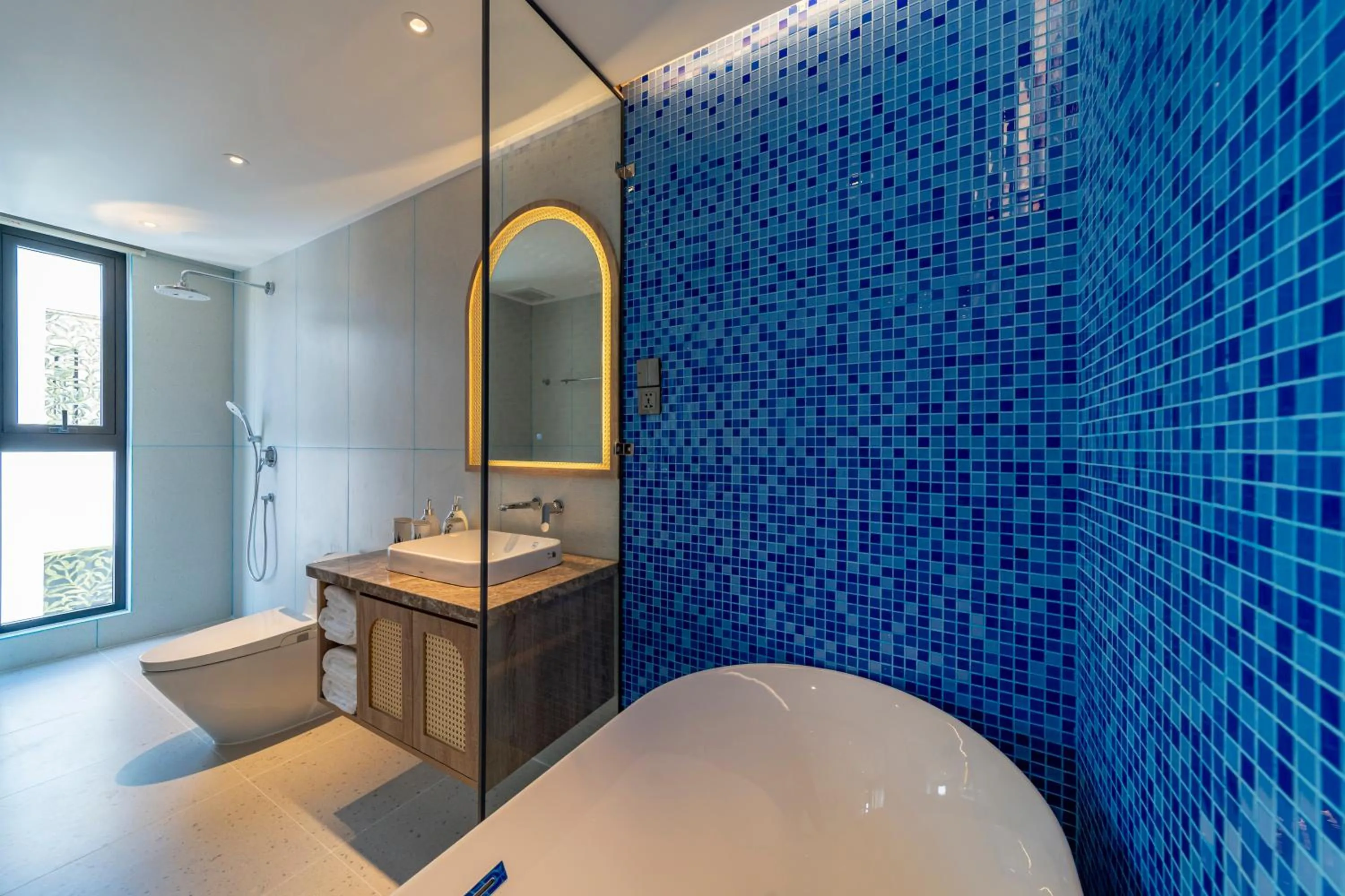 Bathroom in V Boutique Hotel - Complimentary refreshments