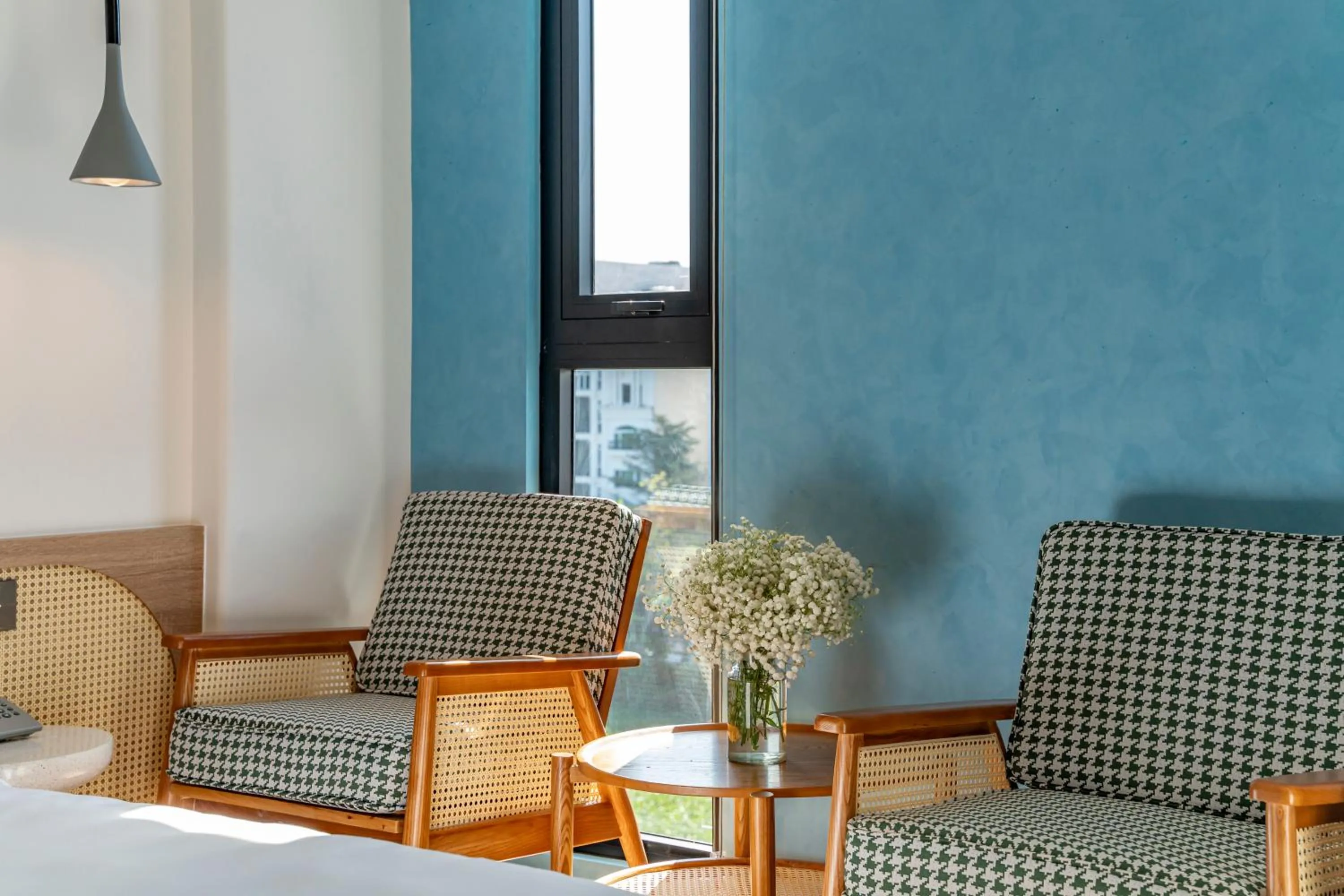 Seating area in V Boutique Hotel - Complimentary refreshments