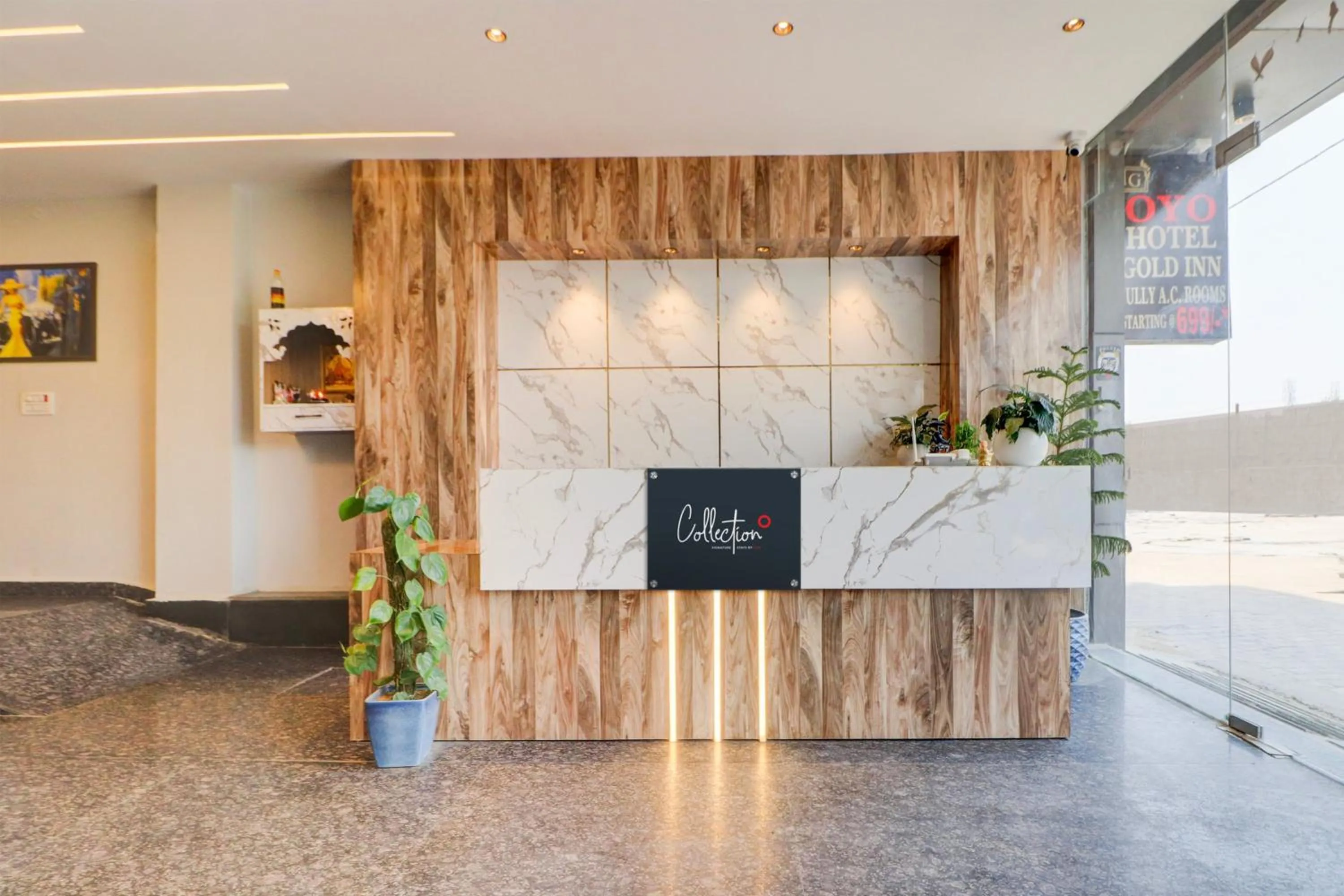 Lobby or reception in Super Hotel O Gold Inn