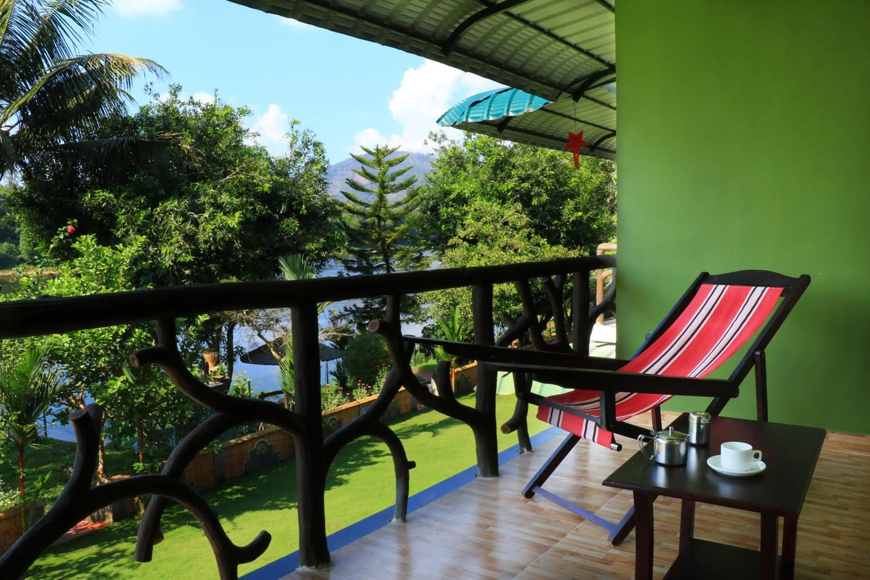Balcony/Terrace in Elephant Pass Ayurveda & Yoga Retreat