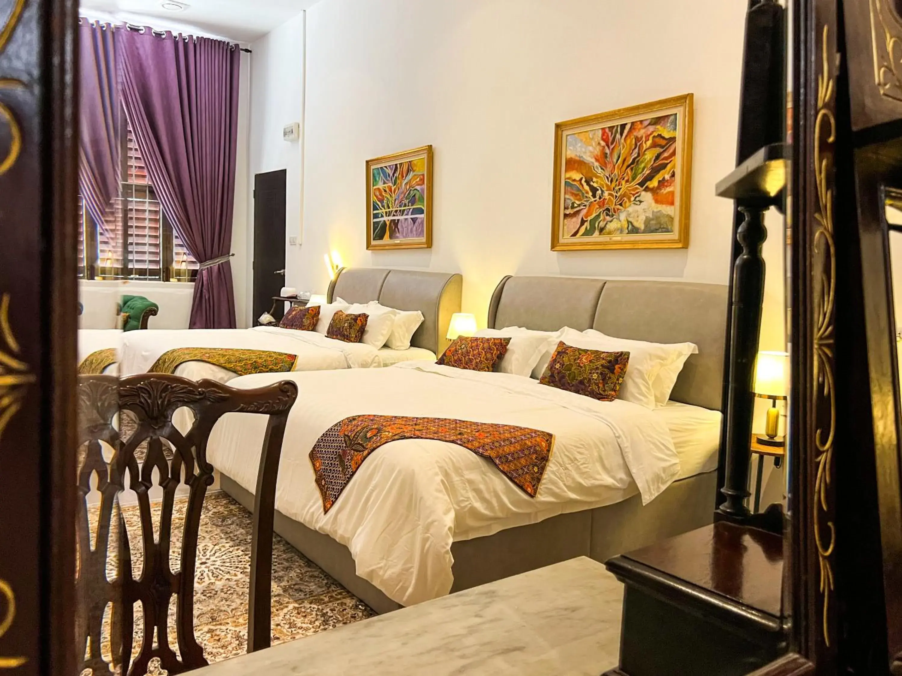 Photo of the whole room, Bed in Peranakan Suites Georgetown Photo of the whole room, Bed in Peranakan Suites Georgetown