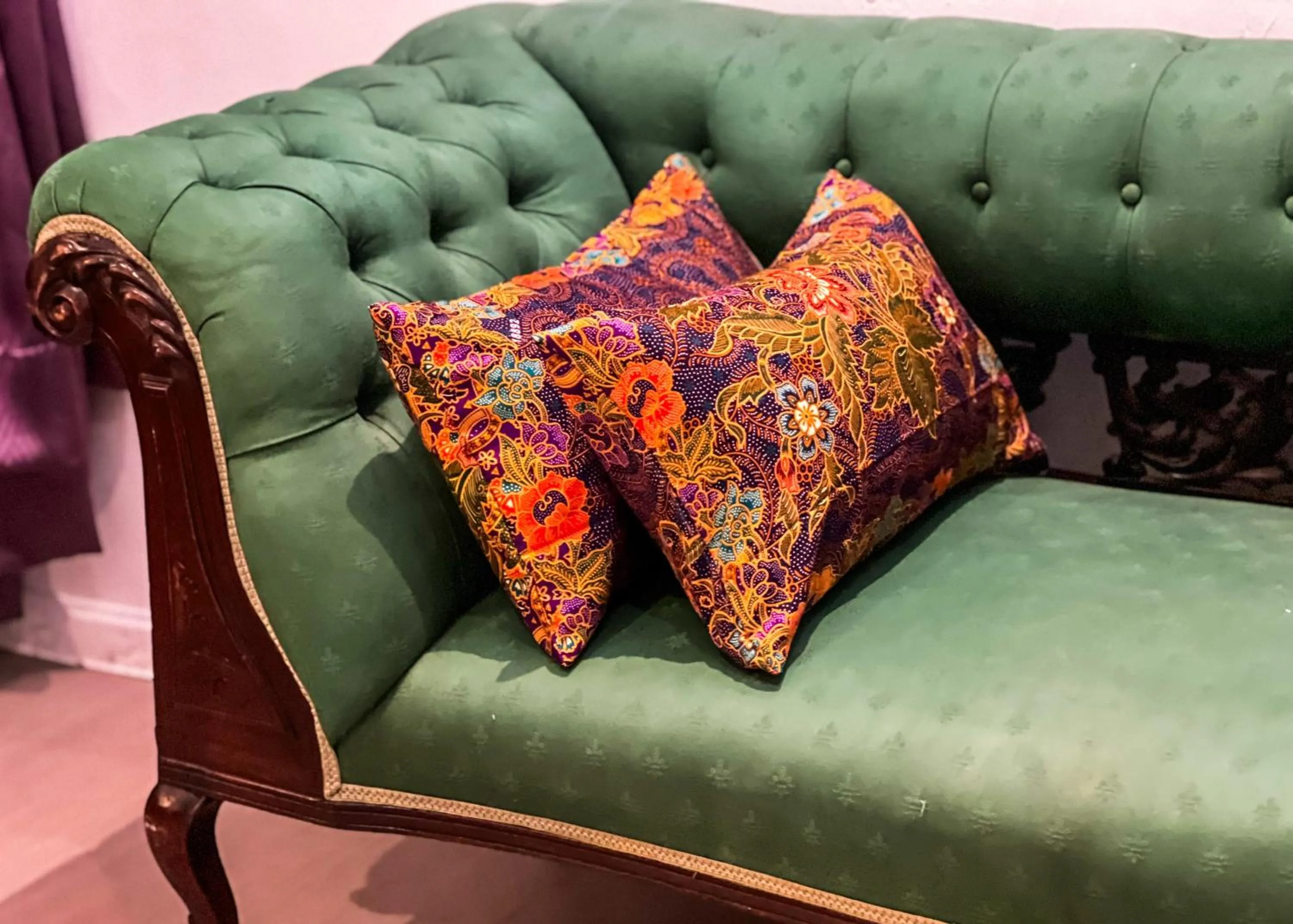 Seating area in Peranakan Suites Georgetown