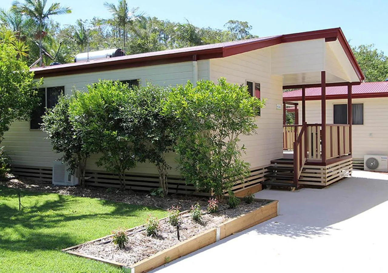 Patio in NRMA Atherton Tablelands Holiday Park