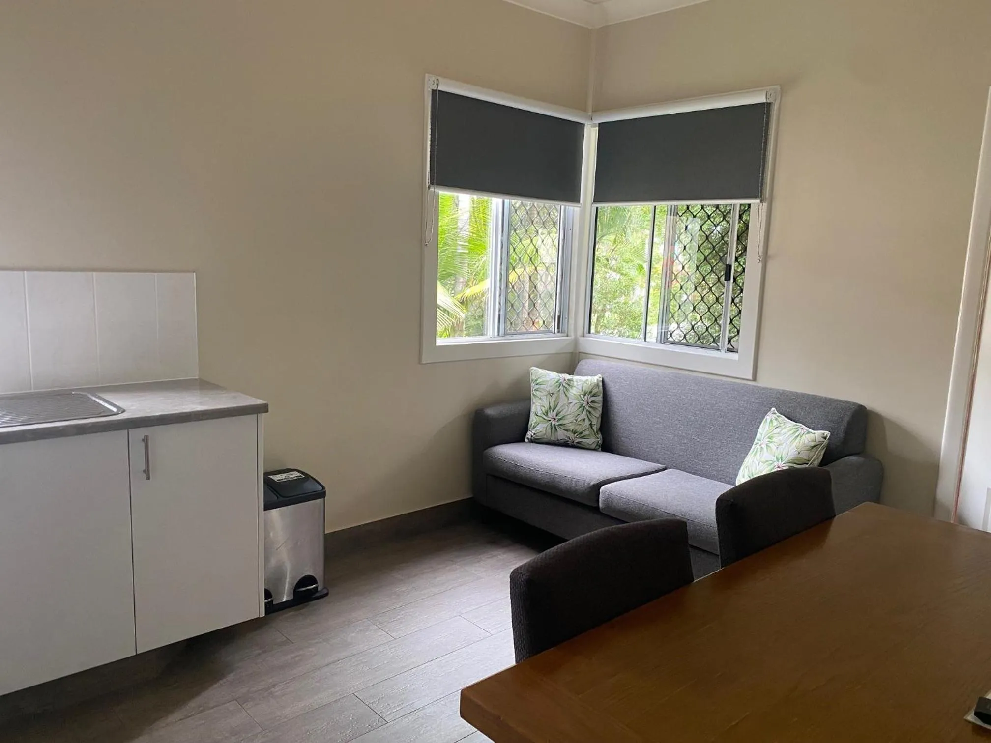 Living room in NRMA Atherton Tablelands Holiday Park