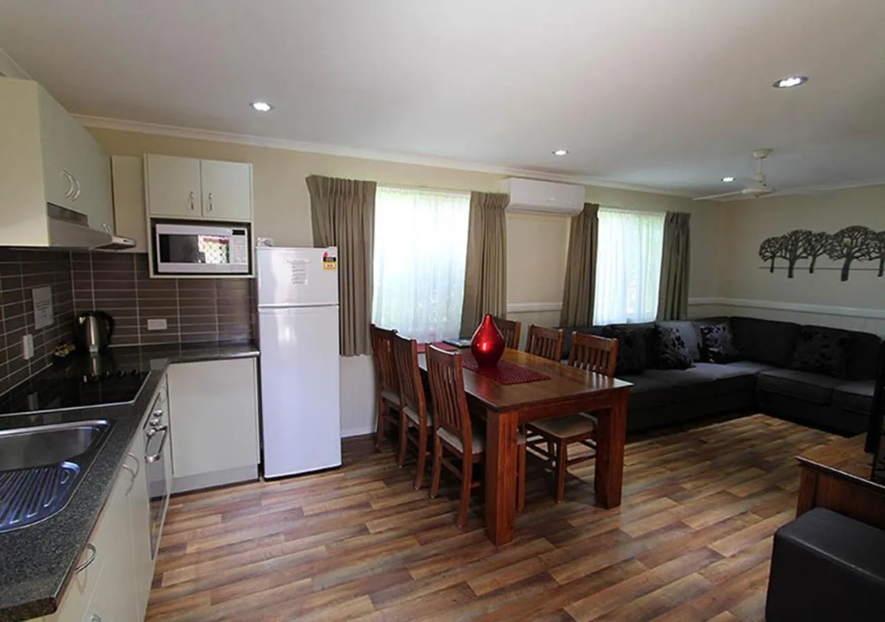 Kitchen or kitchenette in NRMA Atherton Tablelands Holiday Park