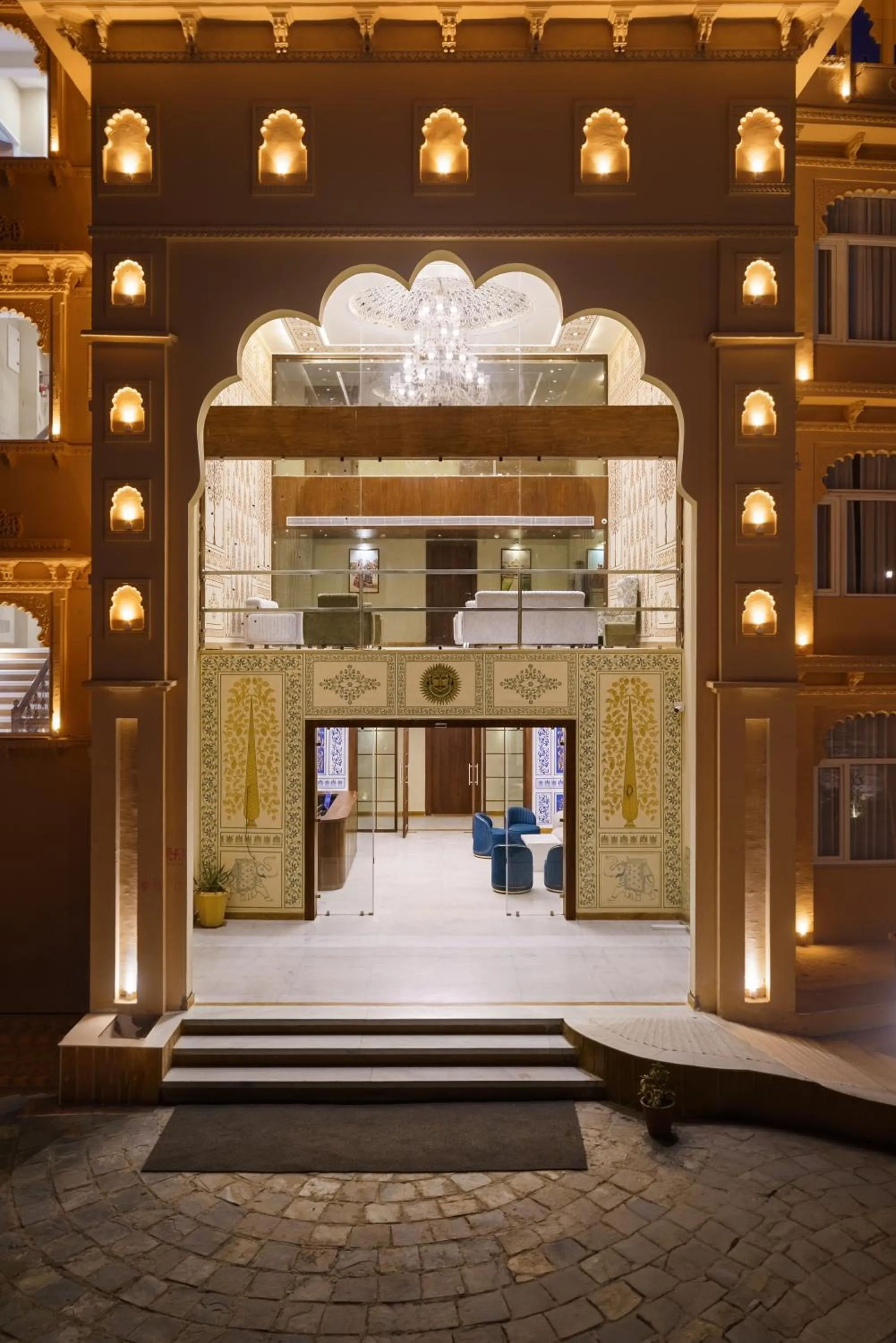 Lobby or reception in Turban Roopgarh Resort and Spa, Udaipur