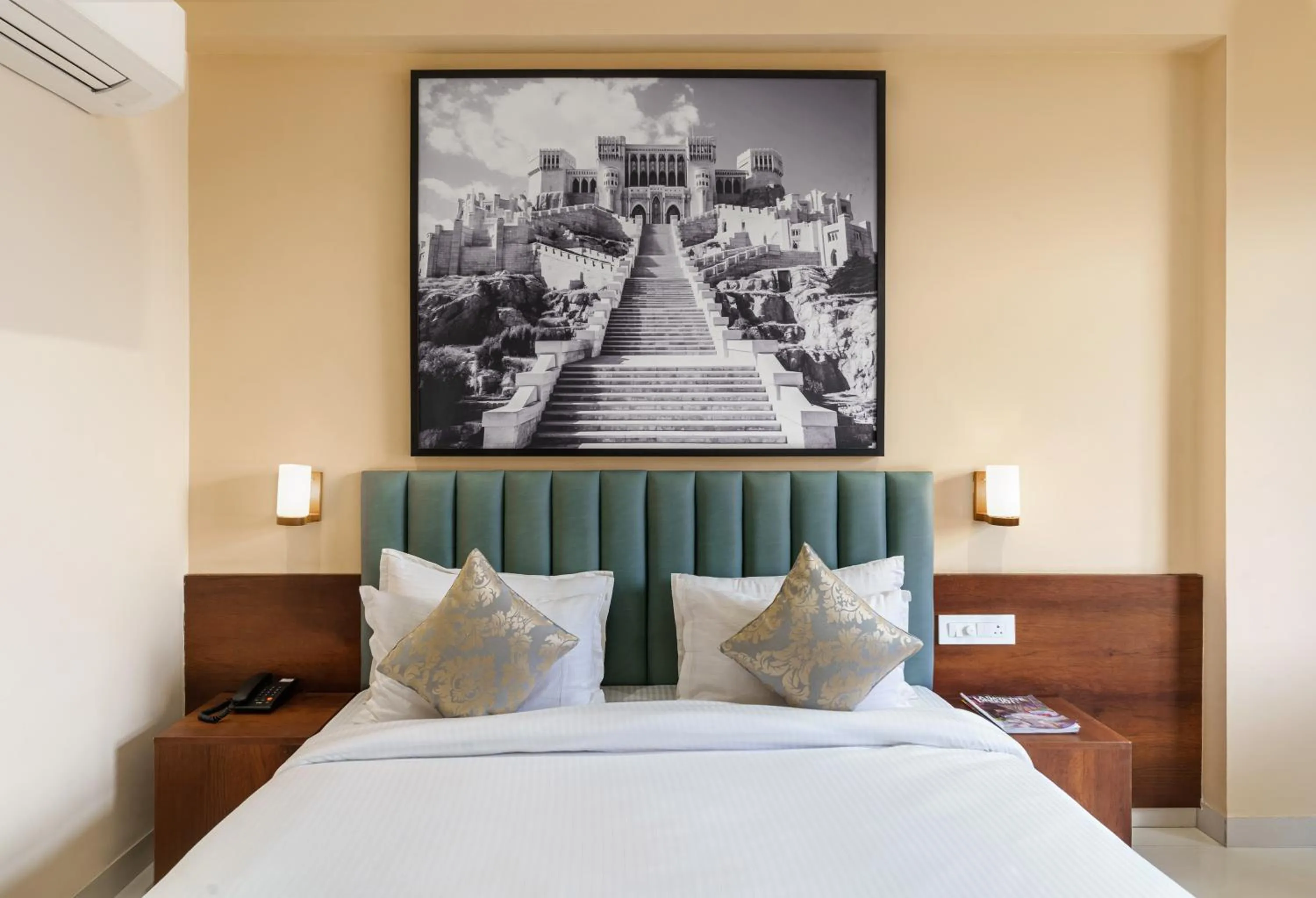 Bed in Turban Roopgarh Resort and Spa, Udaipur