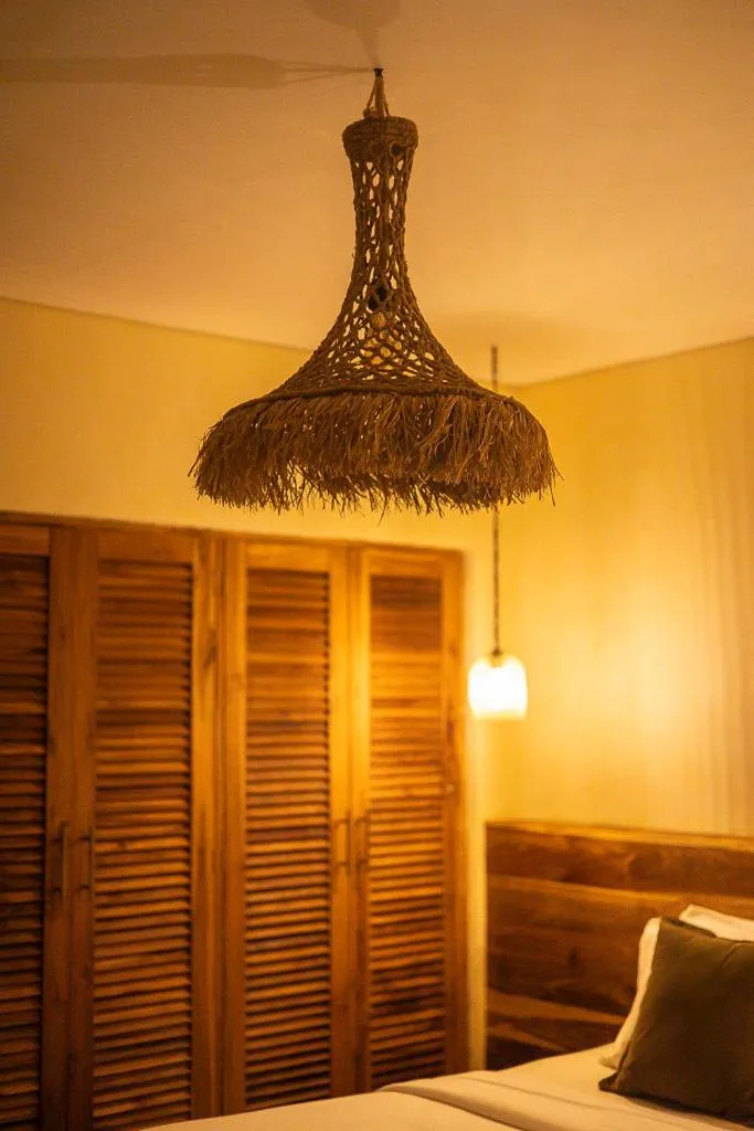 Bed in Lulu's Villas