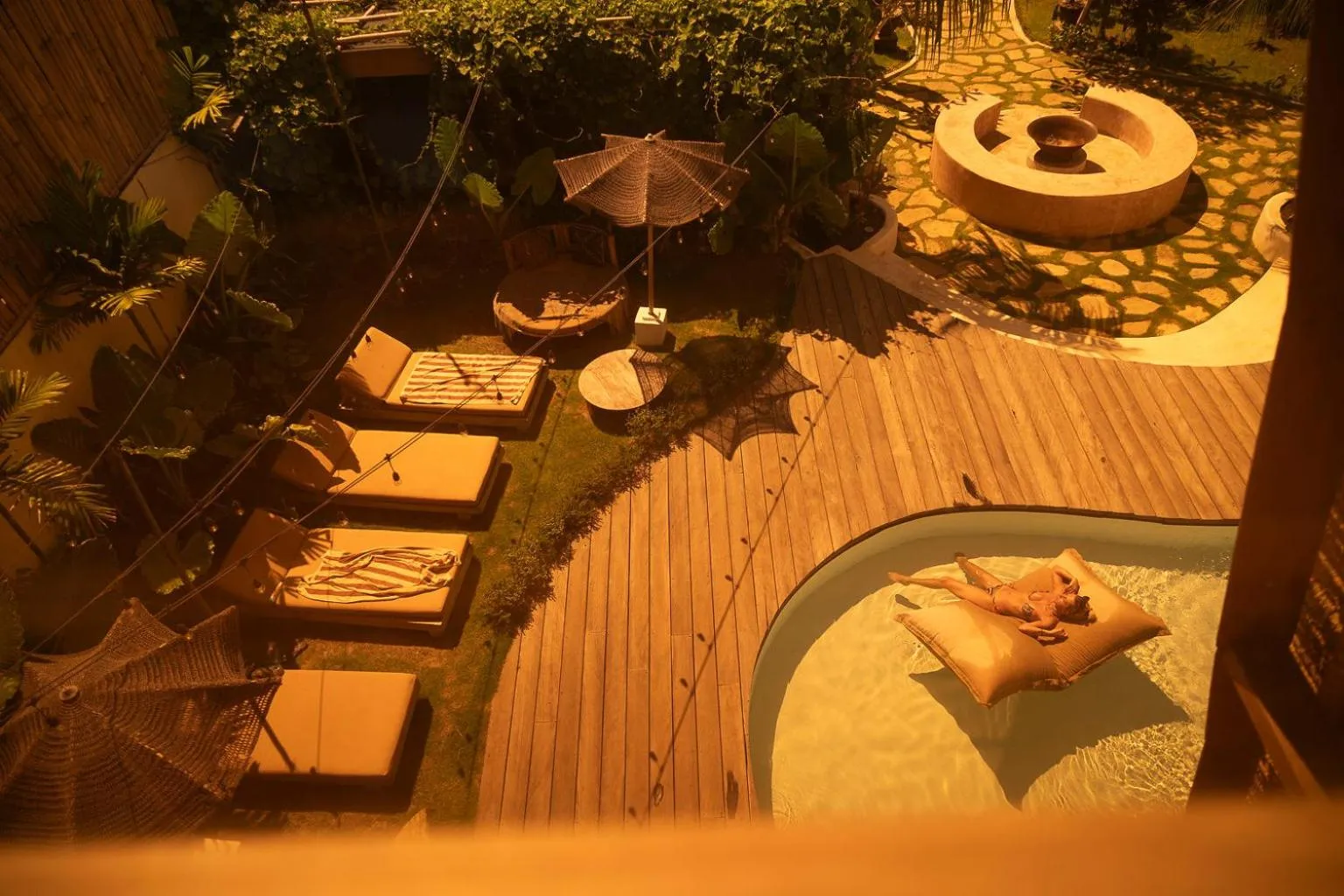 Swimming pool in Lulu's Villas