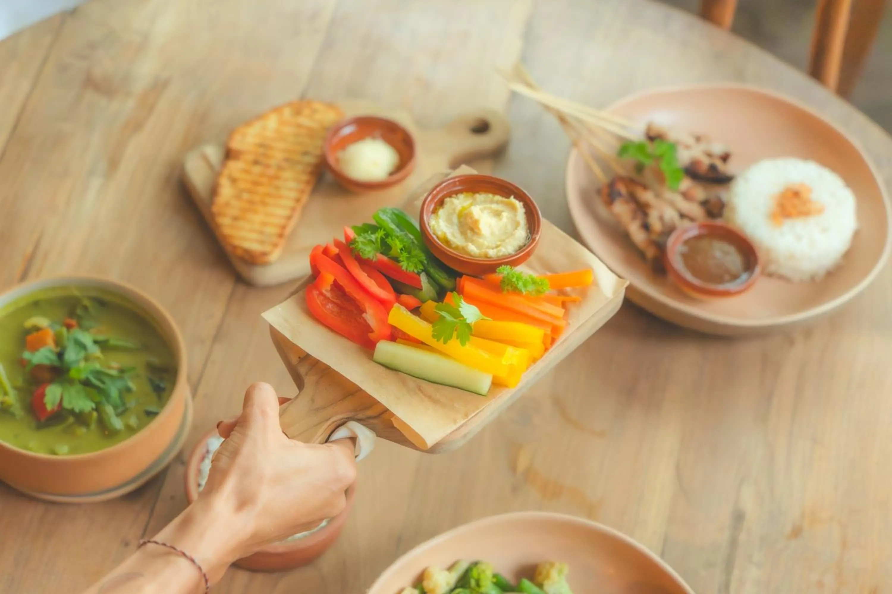 Restaurant/places to eat in Lulu's Villas