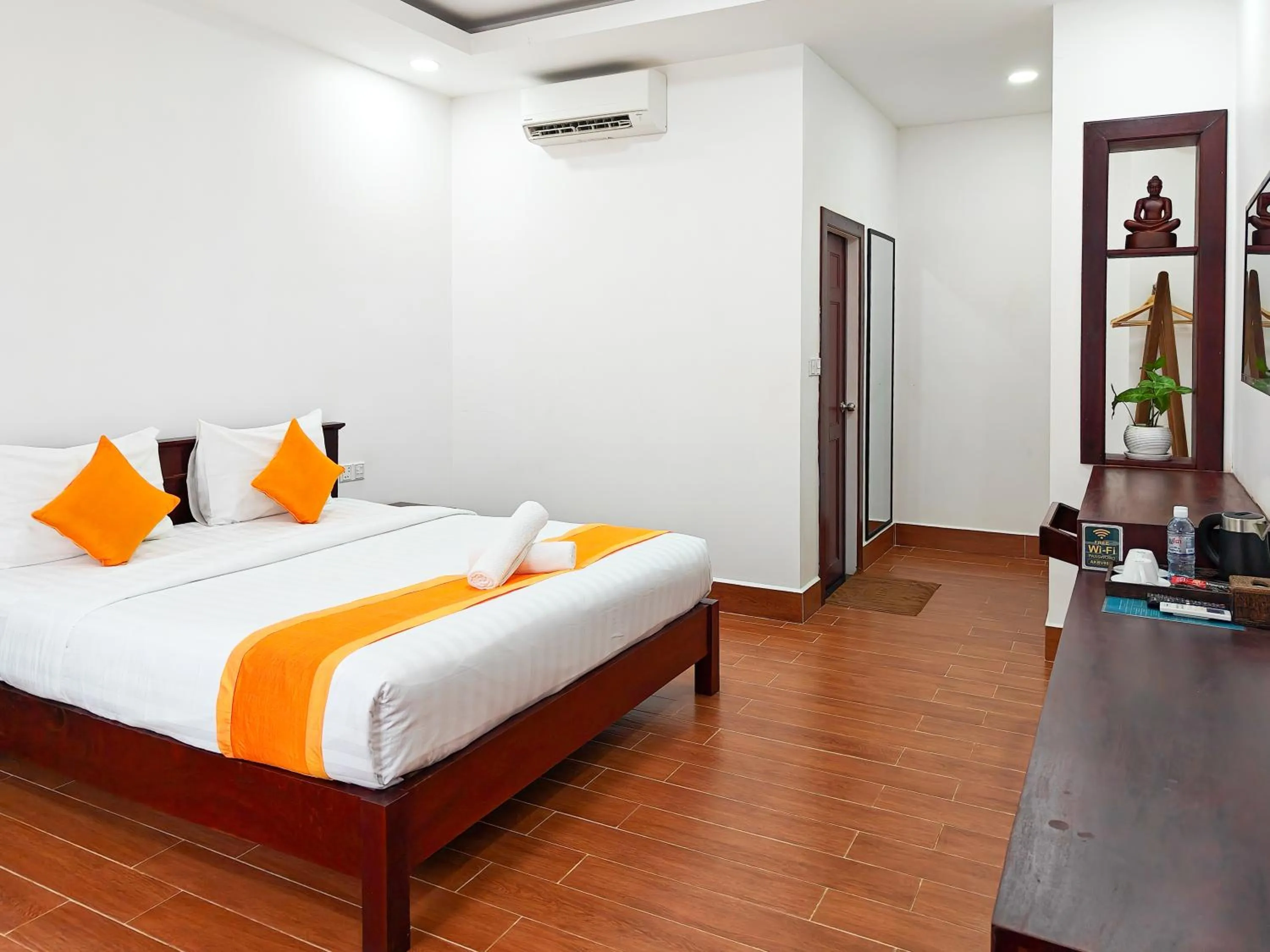 Bed in Angkearboss Villa