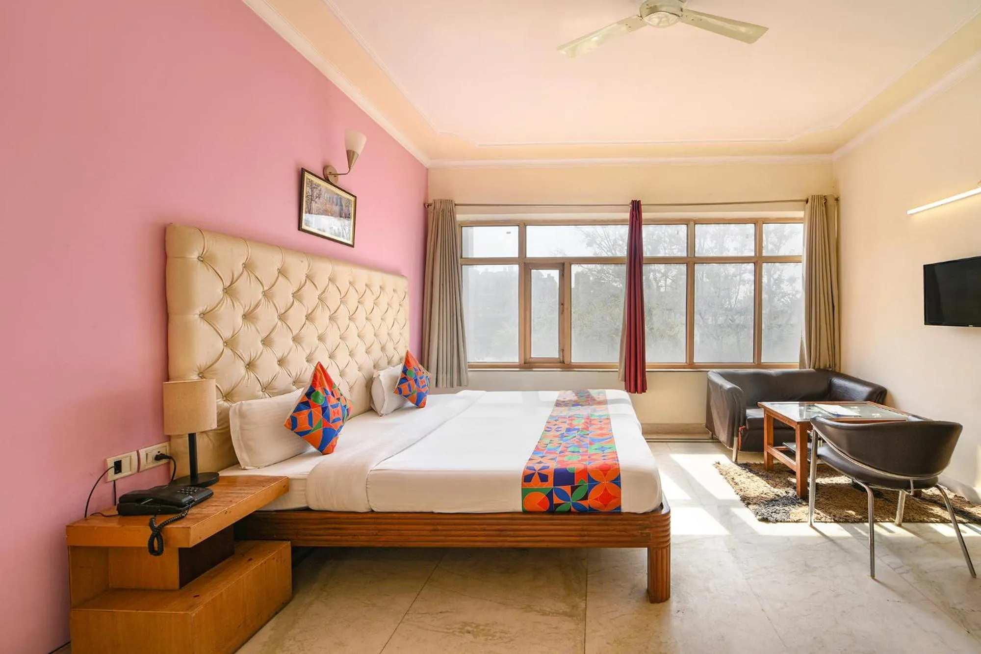 Bed in FabHotel Gracious Inn