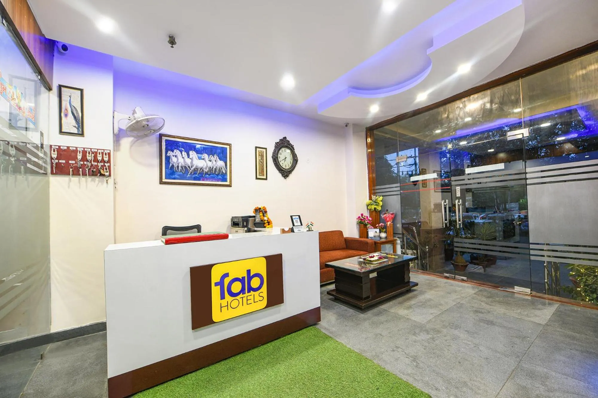 Lobby or reception in FabHotel Gracious Inn