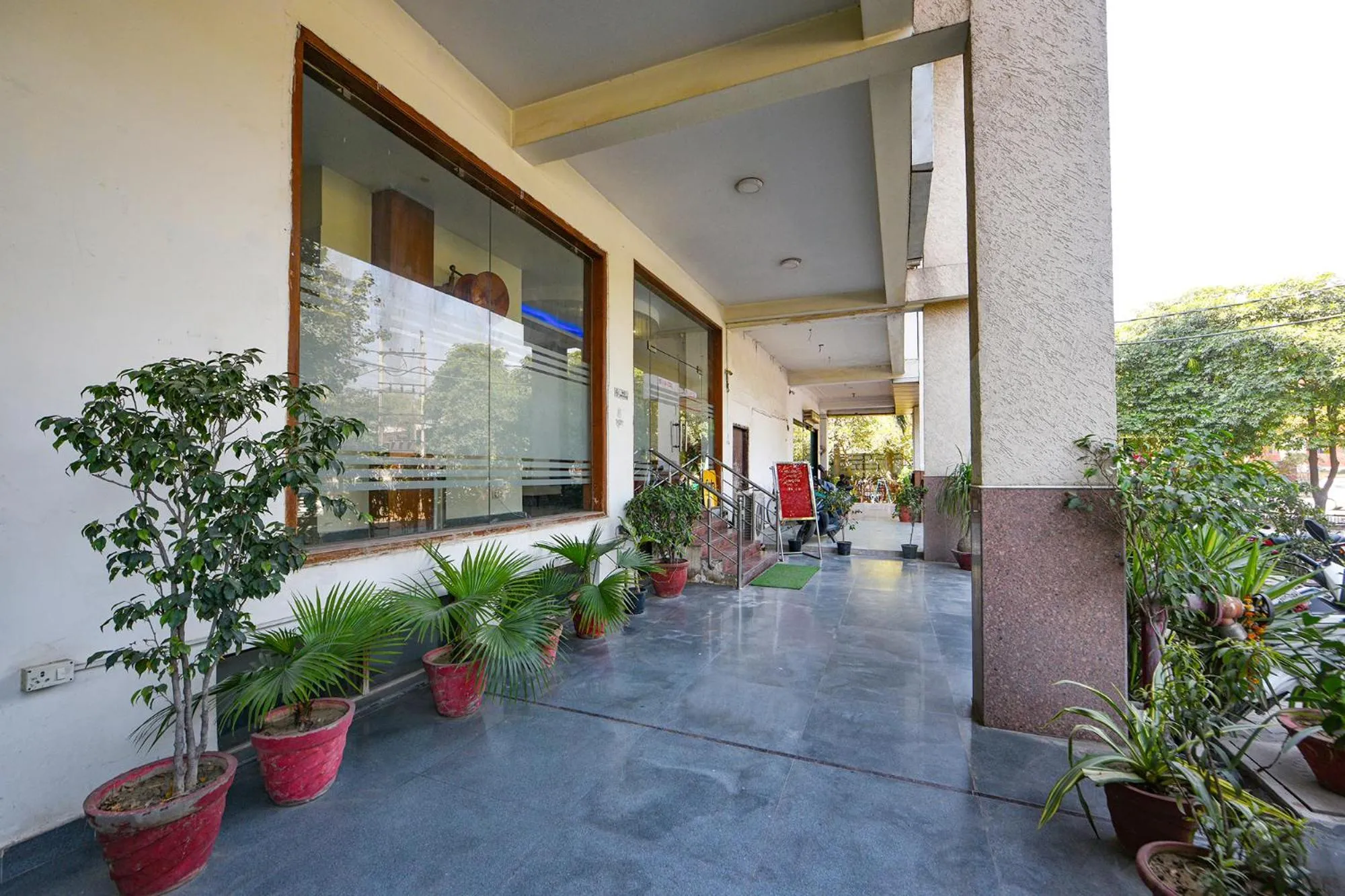 Property building in FabHotel Gracious Inn