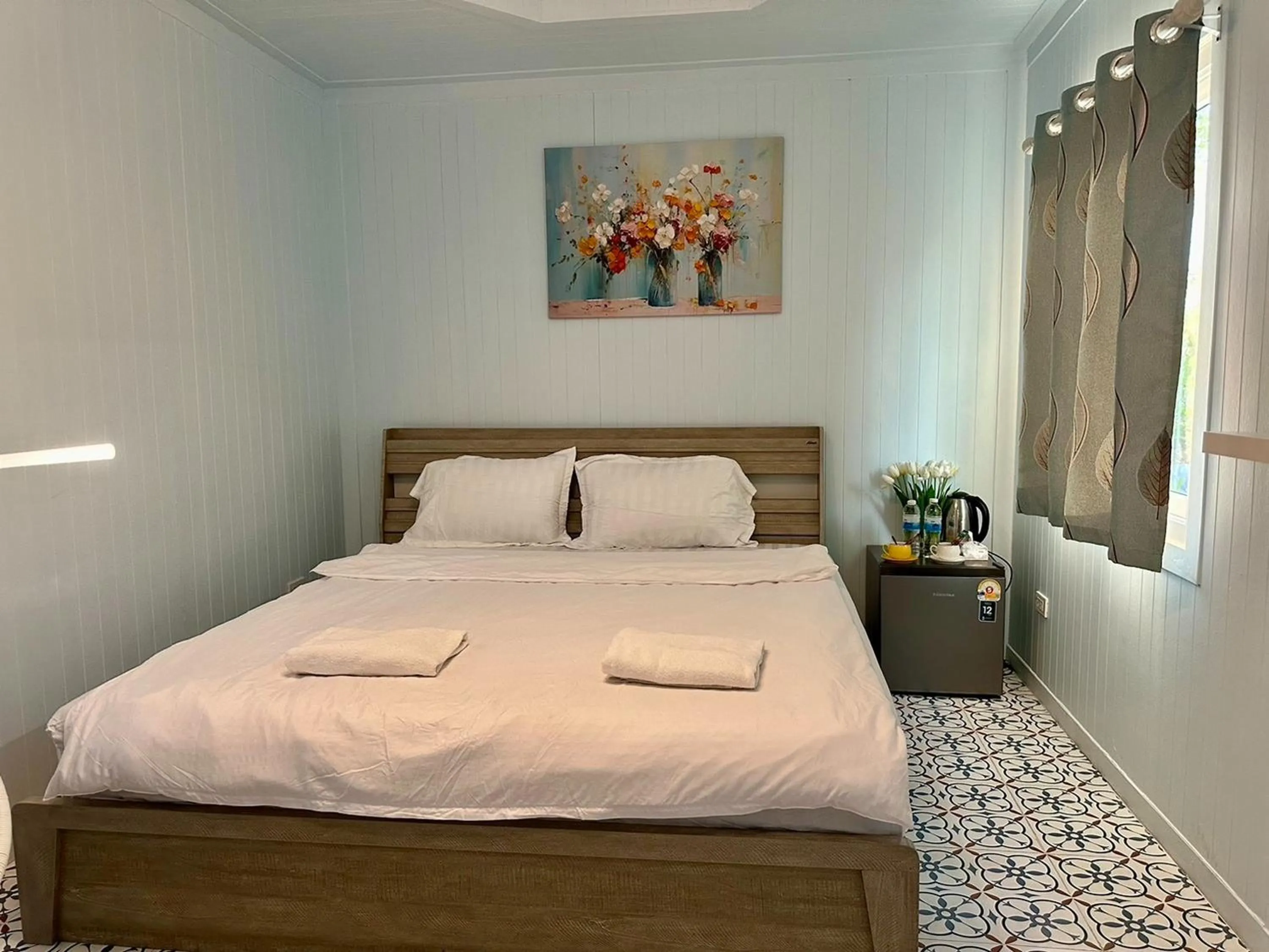 Bed in Peang Tara Cafe & Resort