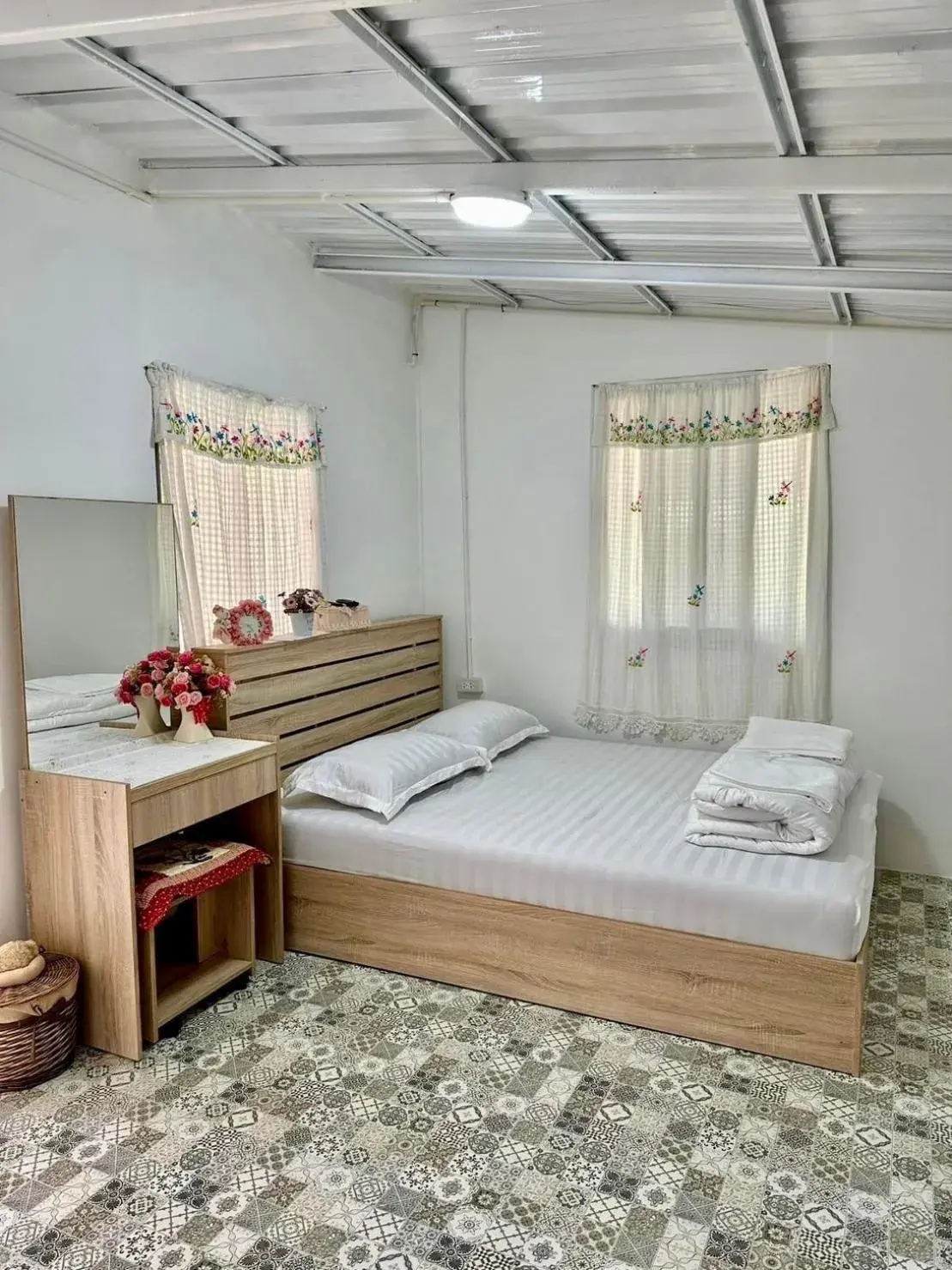 Bed in Peang Tara Cafe & Resort Bed in Peang Tara Cafe & Resort