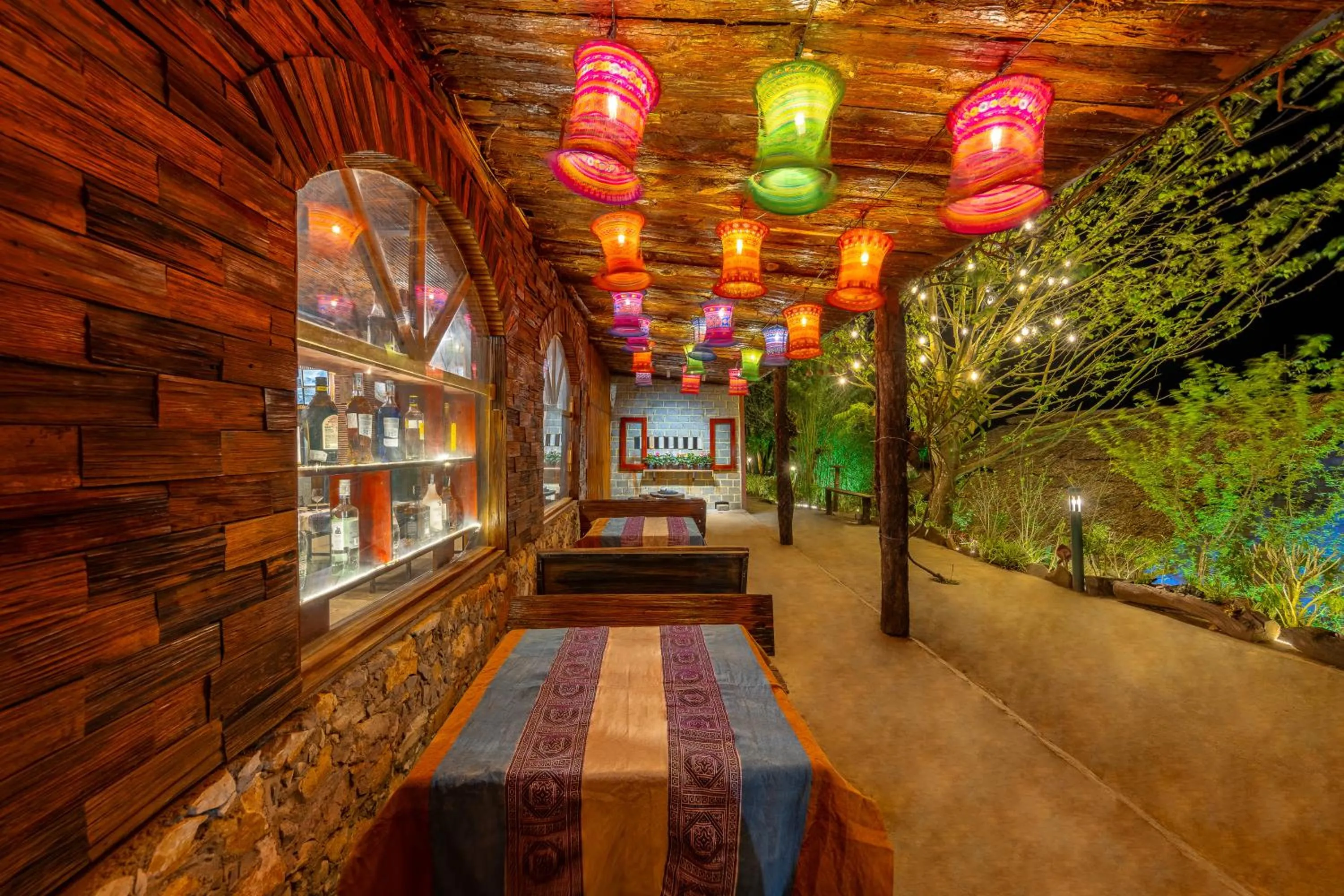 Garden view in Sapaxa Spring Garden Ecolodge