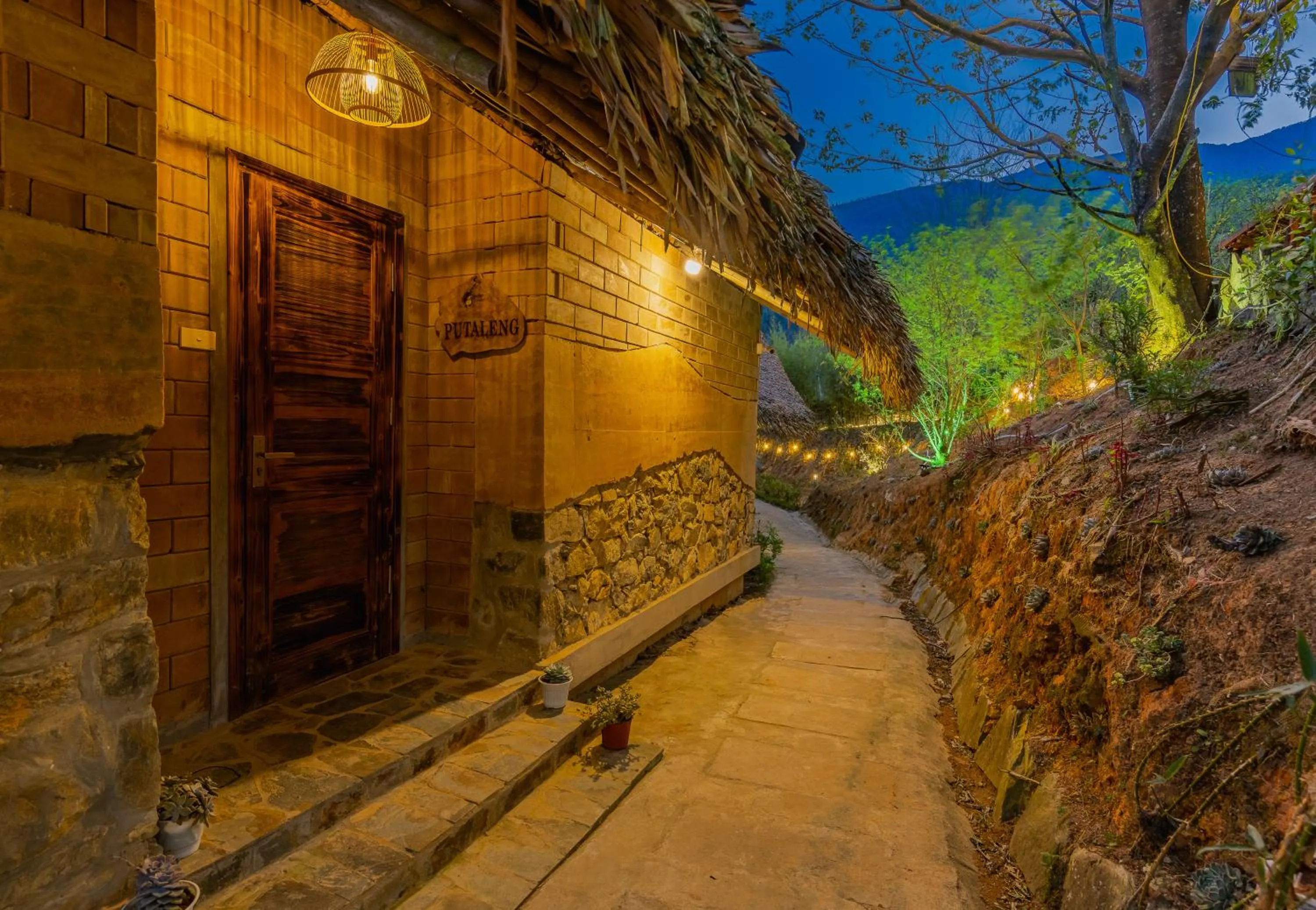 Garden in Sapaxa Spring Garden Ecolodge