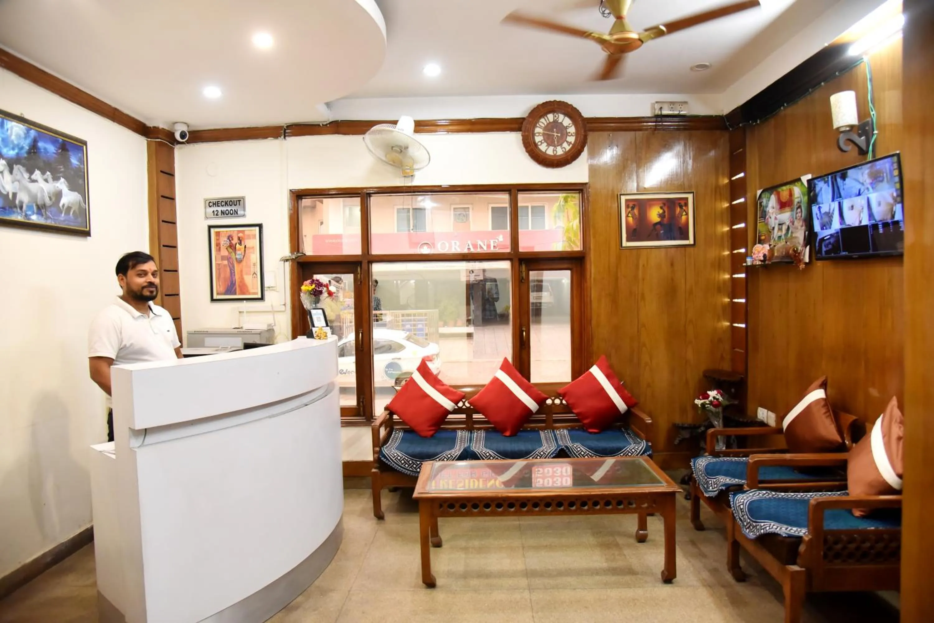 Lobby or reception in Hotel Sunshine