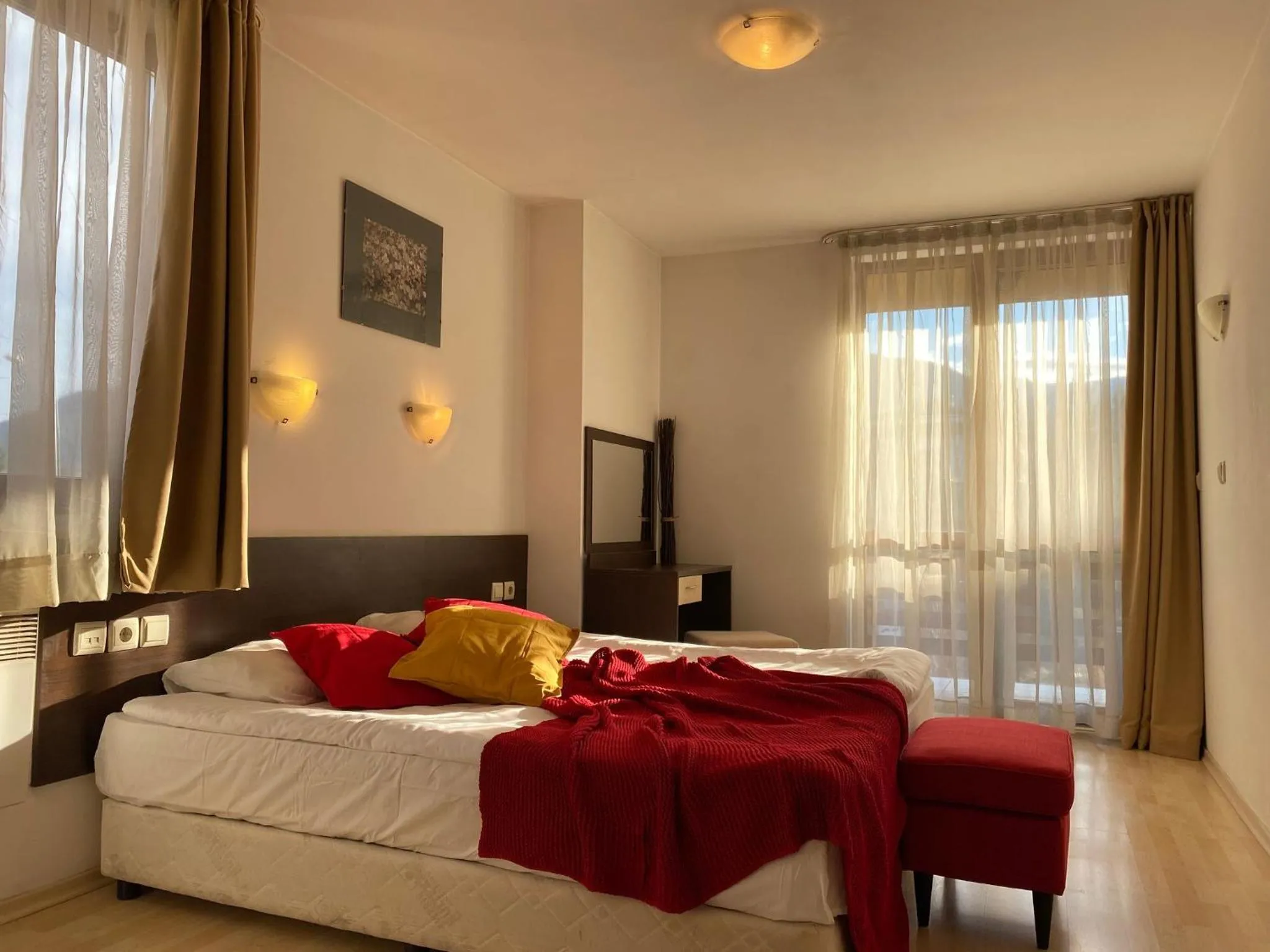 Bedroom, Bed in Banderitsa Apartment 3