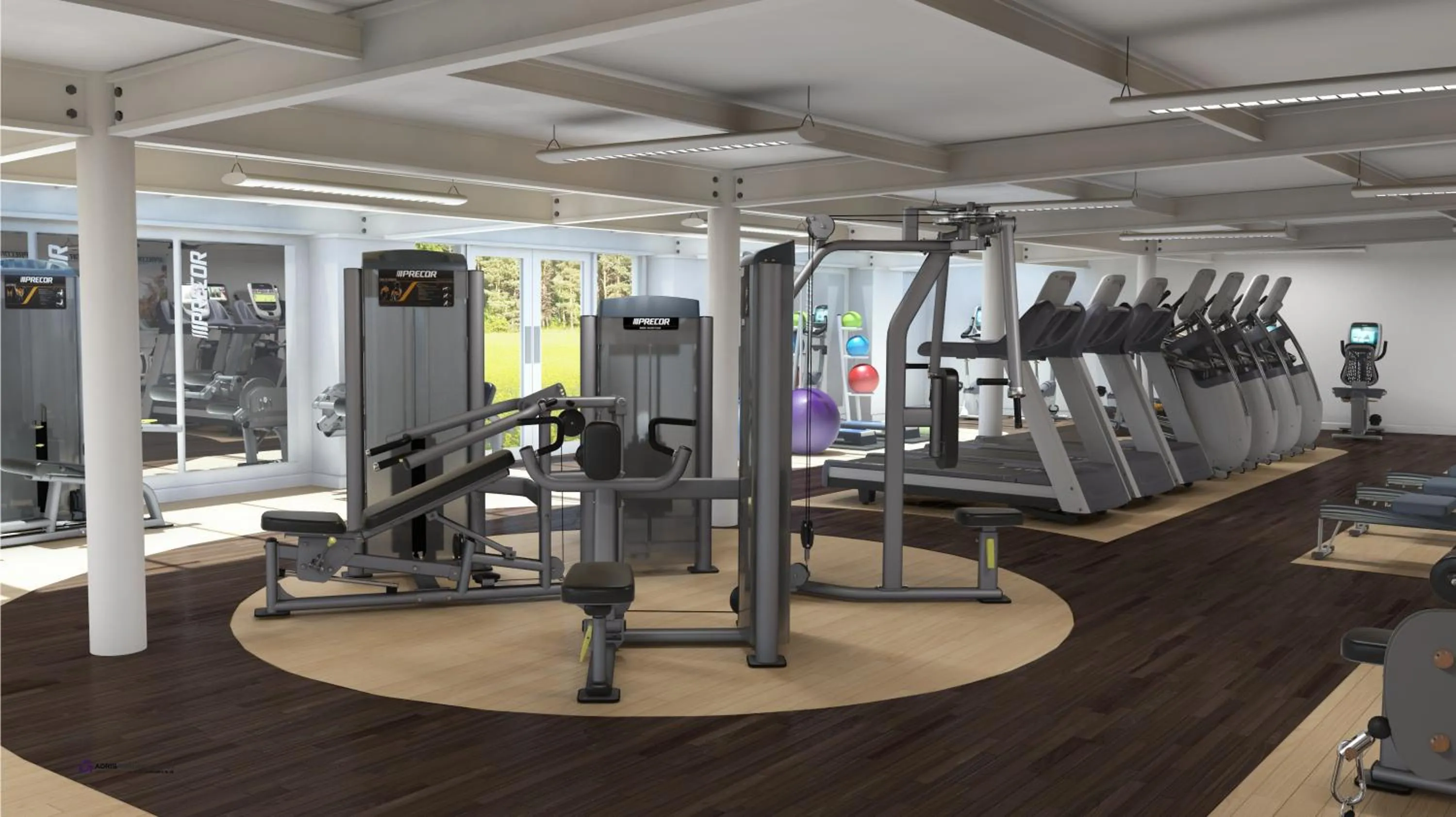 Fitness centre/facilities in The Parsonage Hotel & Spa