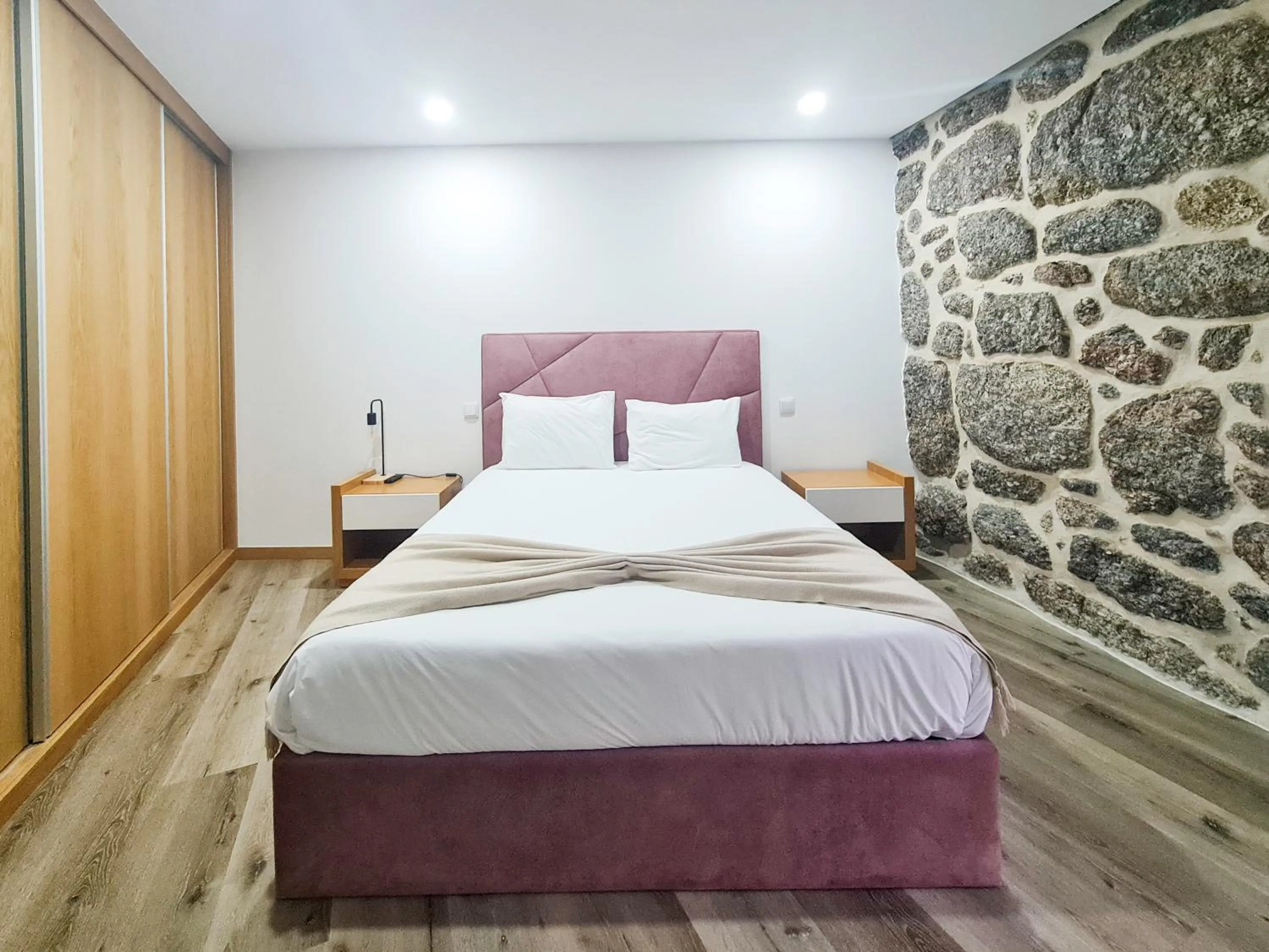 Bed in Casa d'Henrique Retreat Pool and Spa