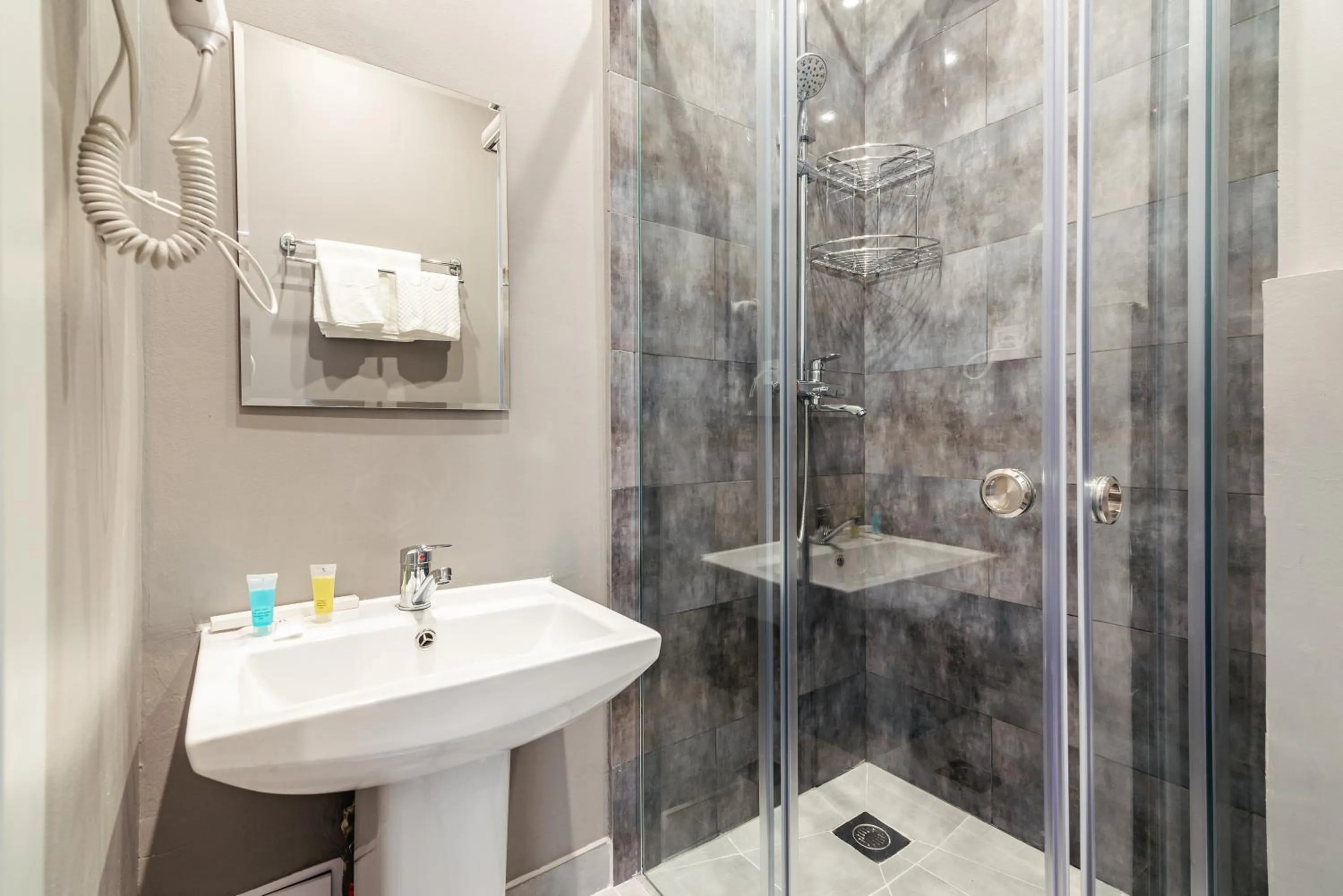 Shower in AYKUN Hotel