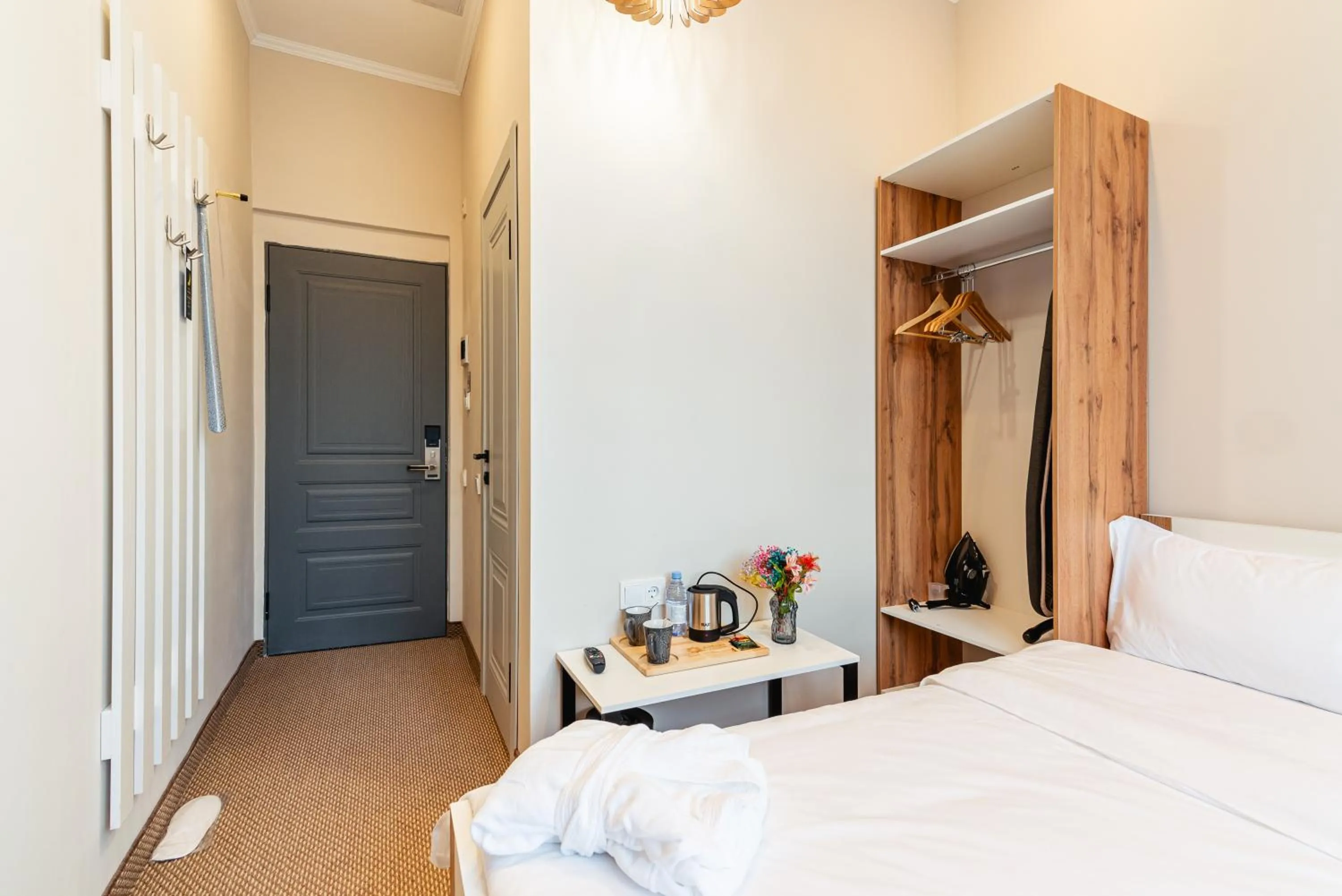 Bed in AYKUN Hotel
