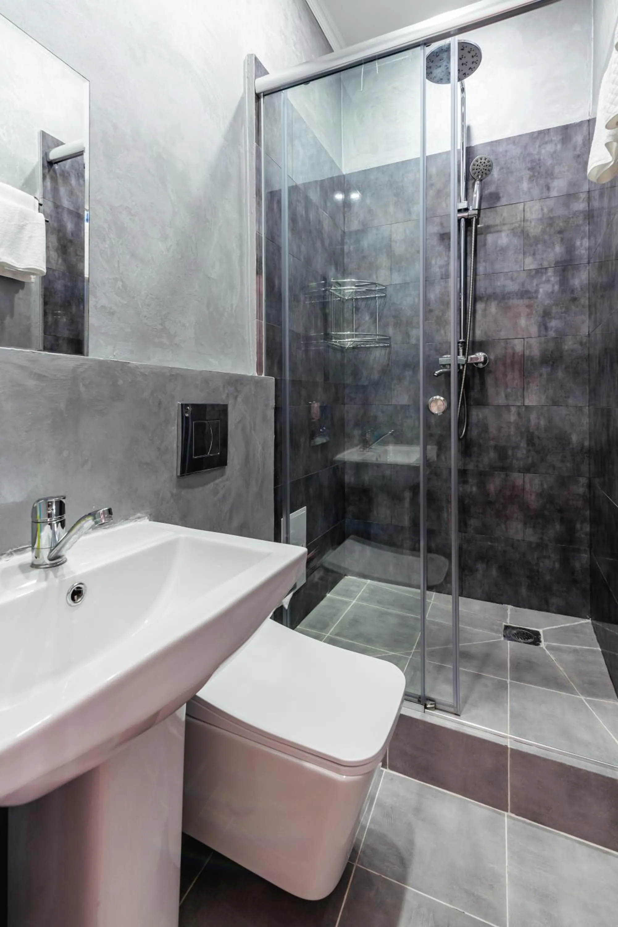 Shower in AYKUN Hotel