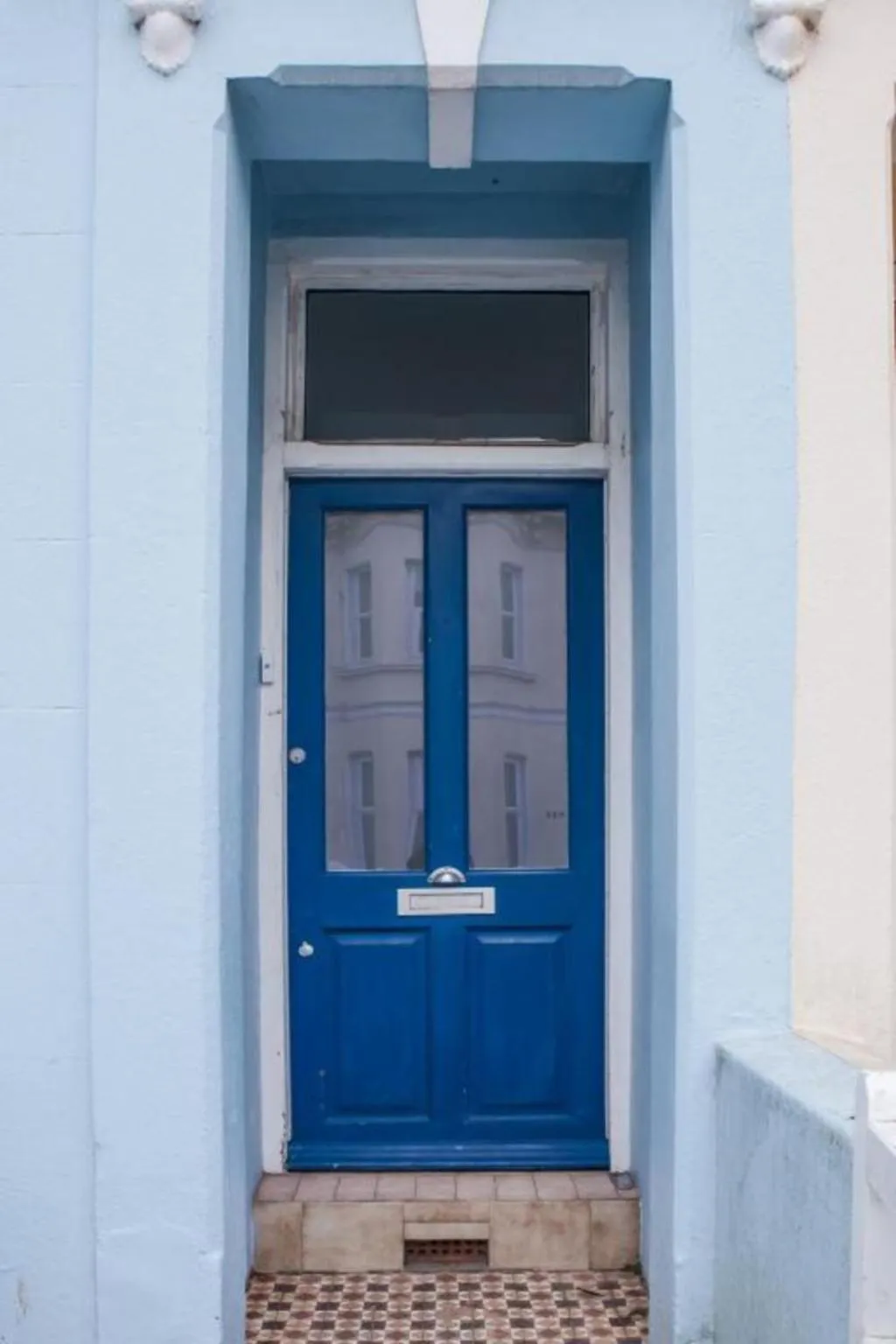 Property building in The Blue House