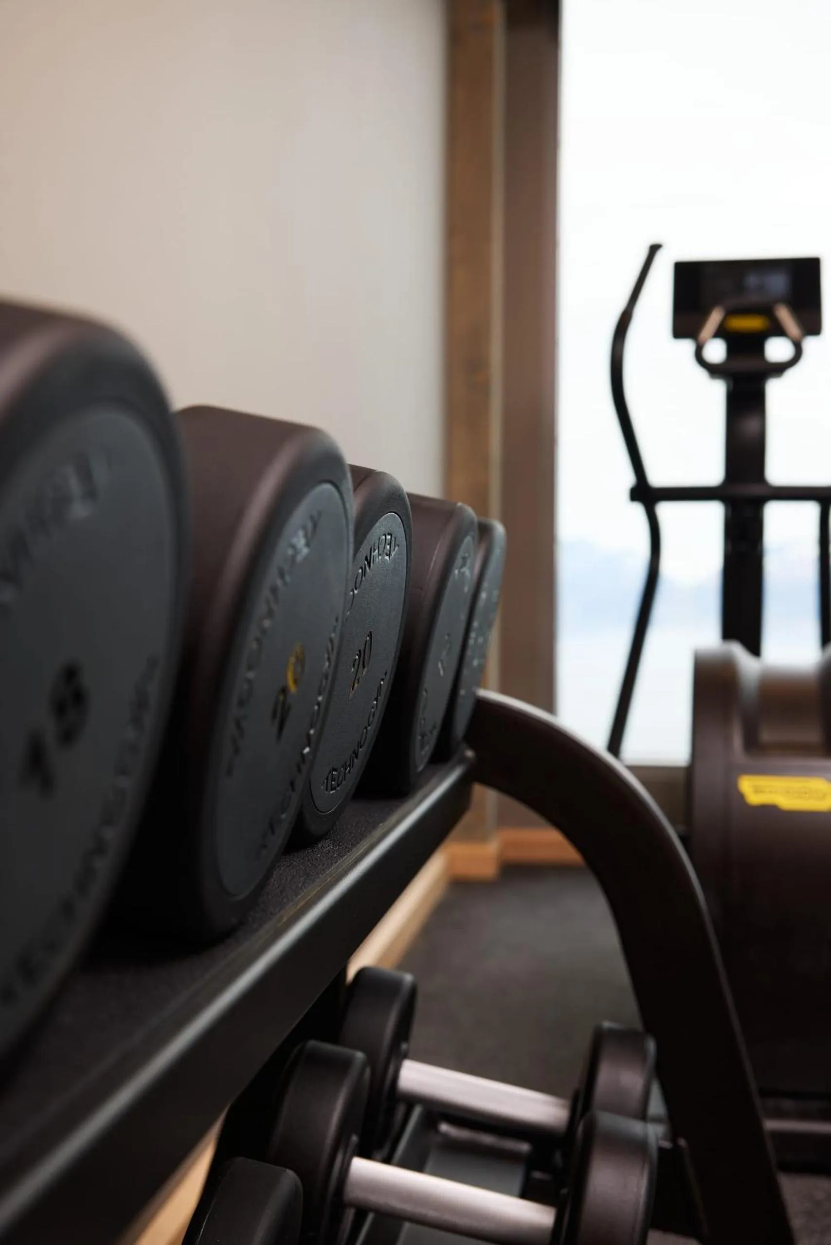 Fitness centre/facilities in Wood Hotel Bodø