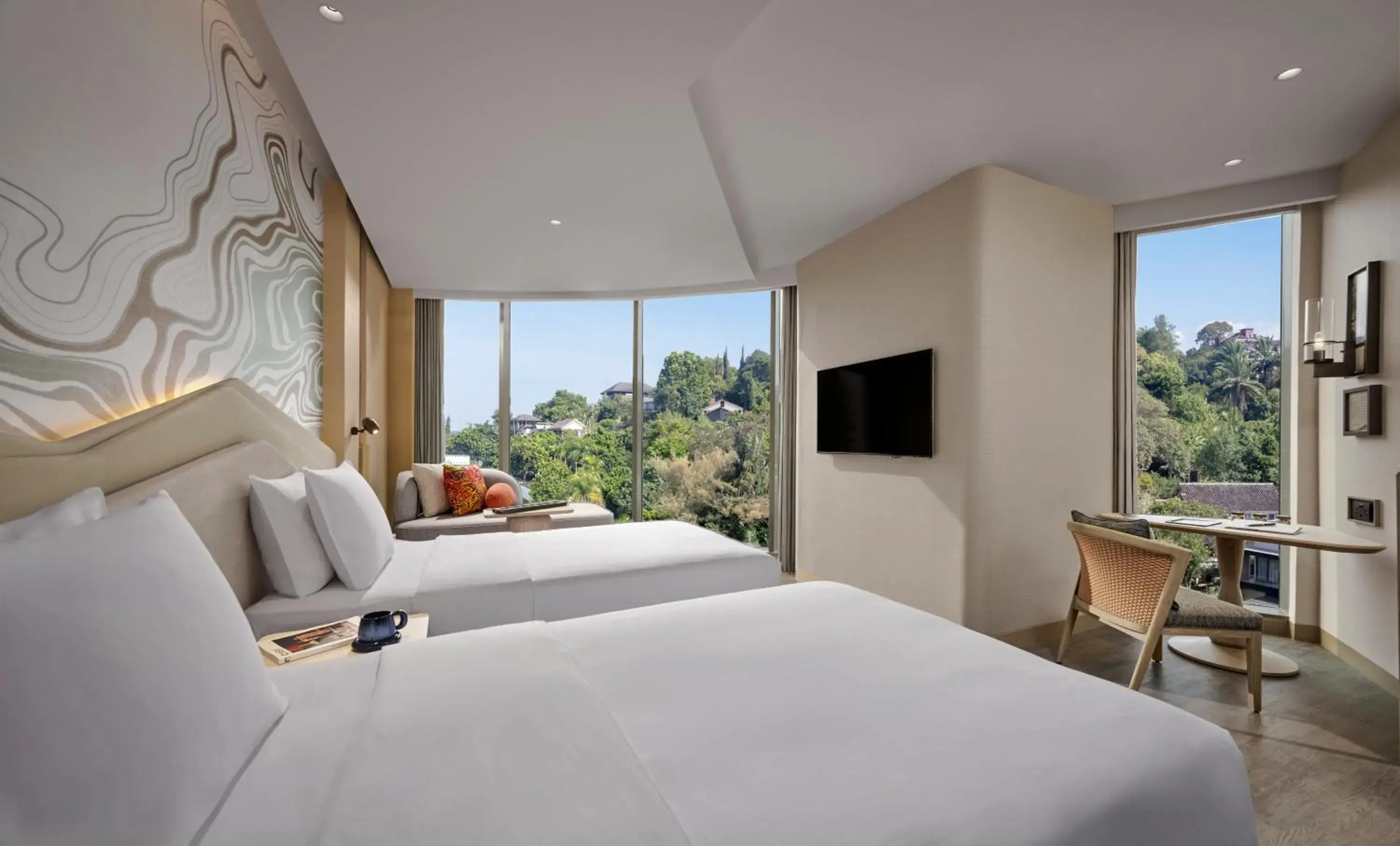 Premium Twin Room in Hotel Indigo Bandung Dago Pakar by IHG Premium Twin Room in Hotel Indigo Bandung Dago Pakar by IHG