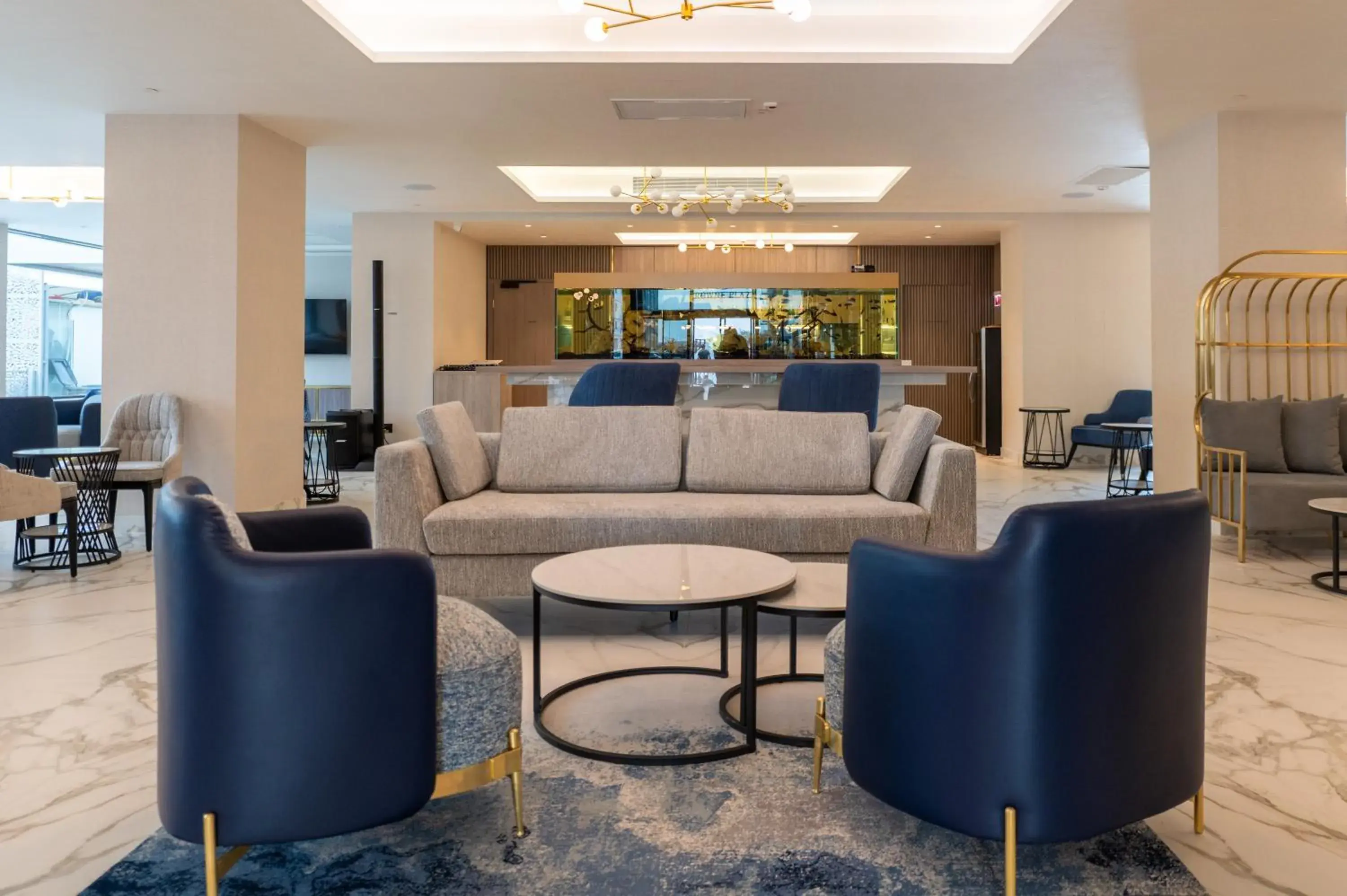 Lobby or reception in Crowne Plaza Constanta - Mamaia Beach by IHG Lobby or reception in Crowne Plaza Constanta - Mamaia Beach by IHG