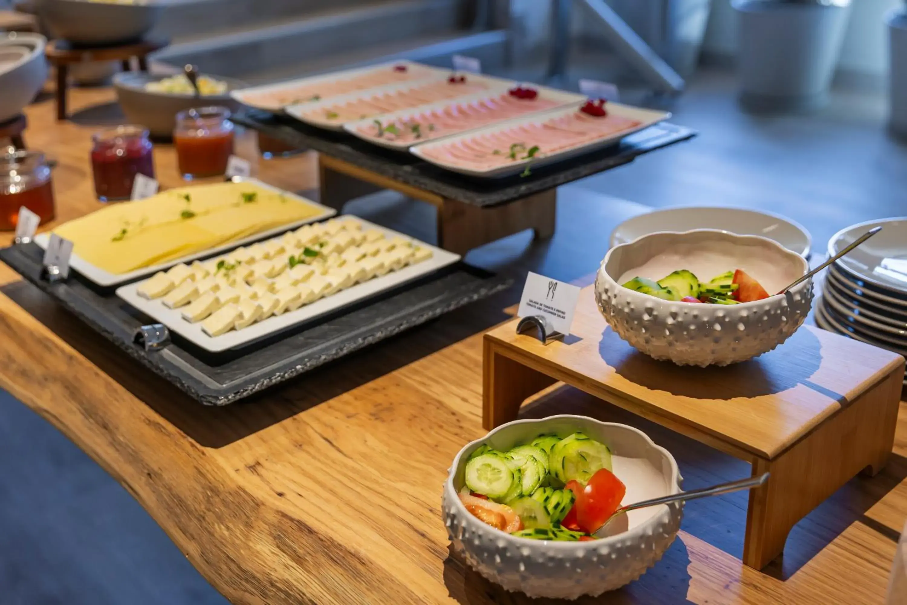 Buffet breakfast in Holiday Inn Express Porto - Boavista by IHG Buffet breakfast in Holiday Inn Express Porto - Boavista by IHG