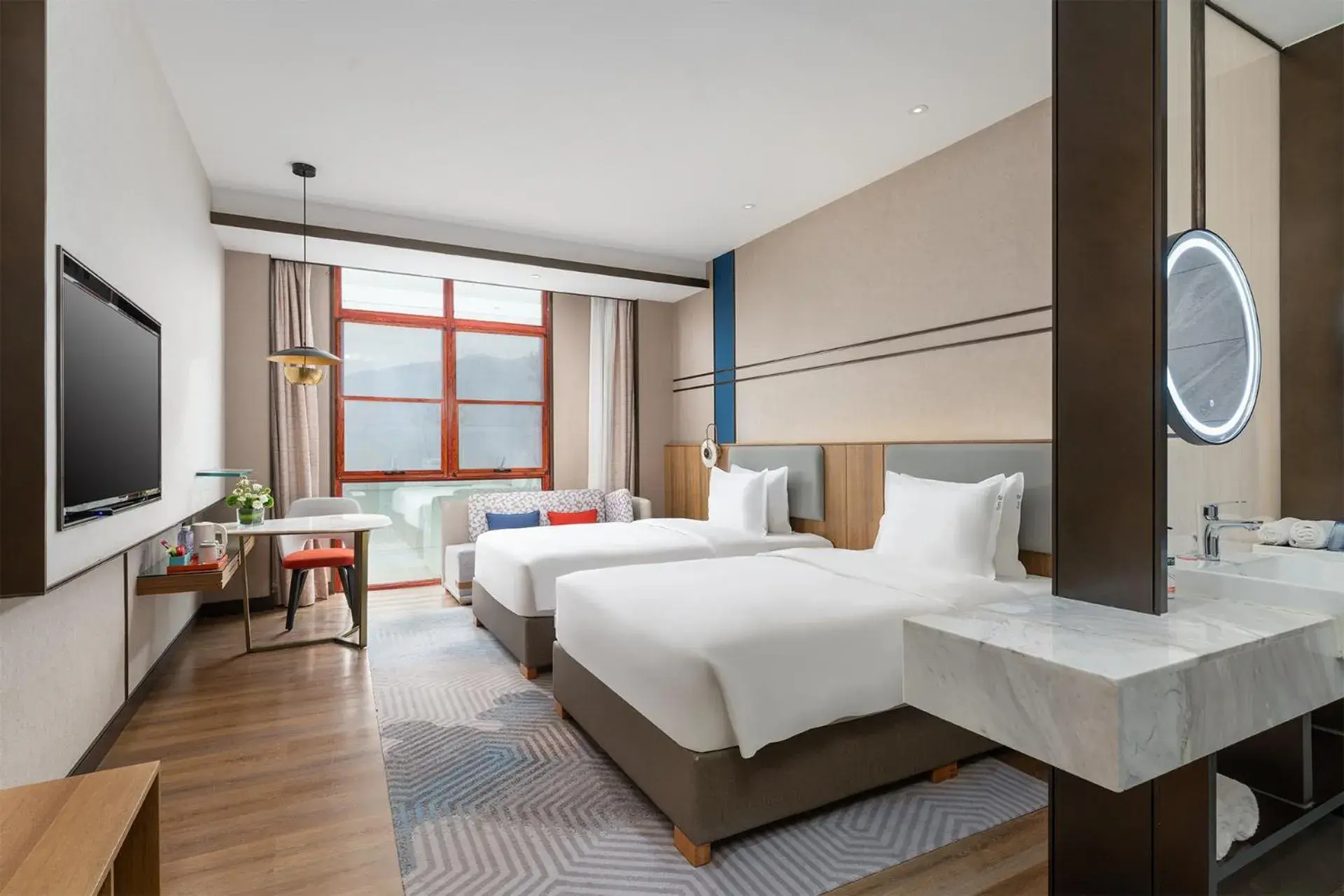 Photo of the whole room in Holiday Inn Express Pingchang by IHG Photo of the whole room in Holiday Inn Express Pingchang by IHG