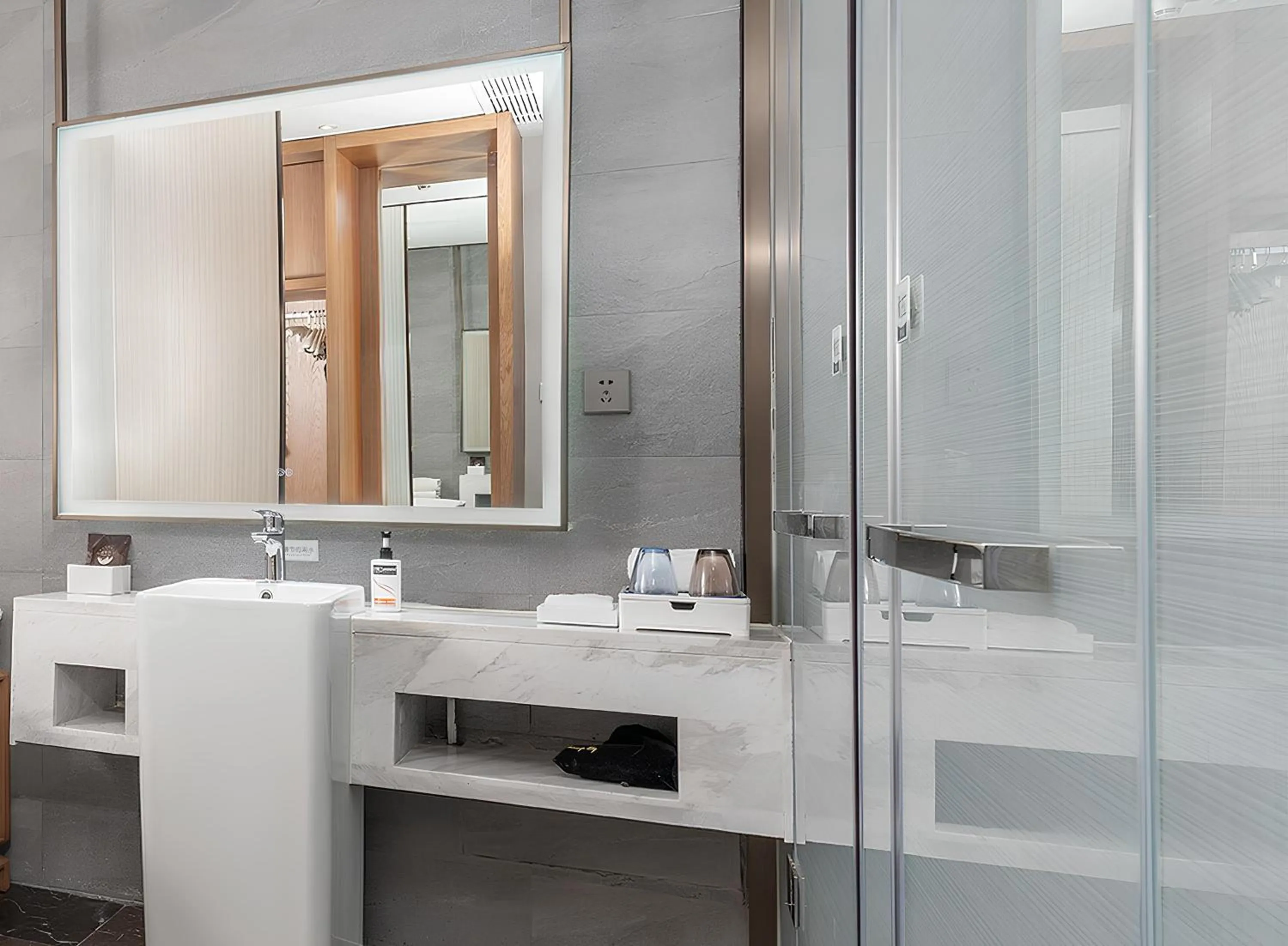 Bathroom in Holiday Inn Express Pingchang by IHG