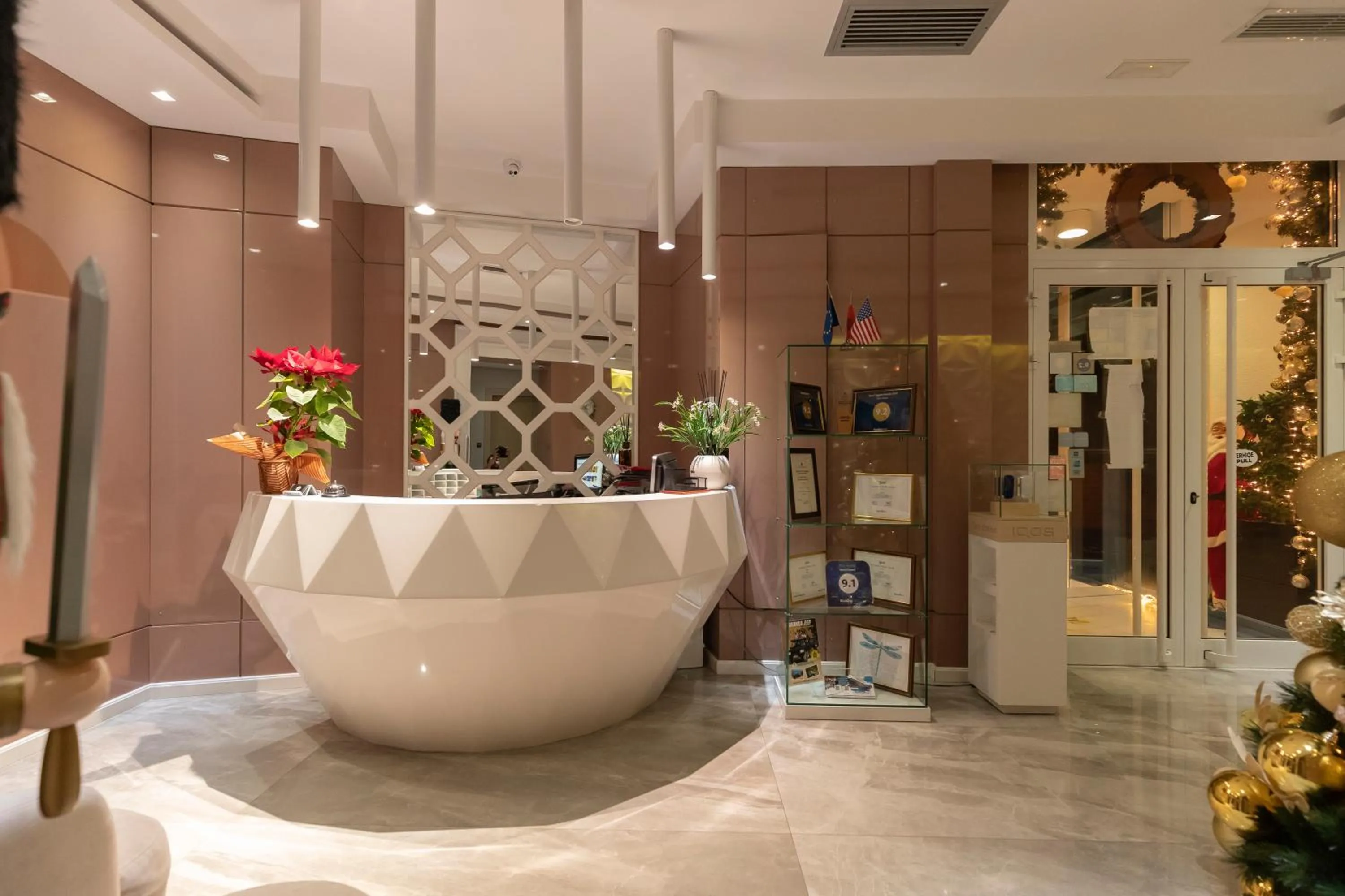 Lobby or reception in Demi Hotel