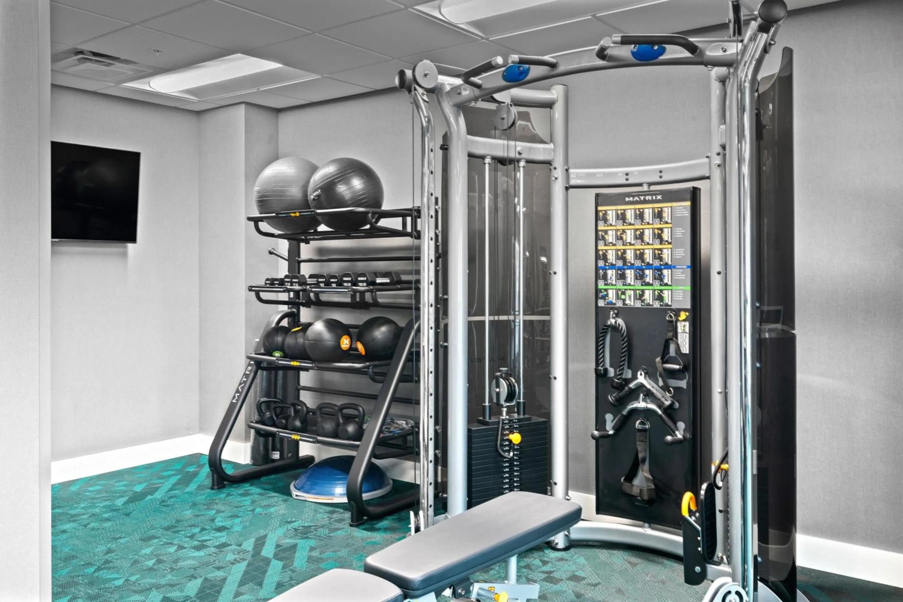 Fitness centre/facilities in TownePlace Suites Jacksonville Airport