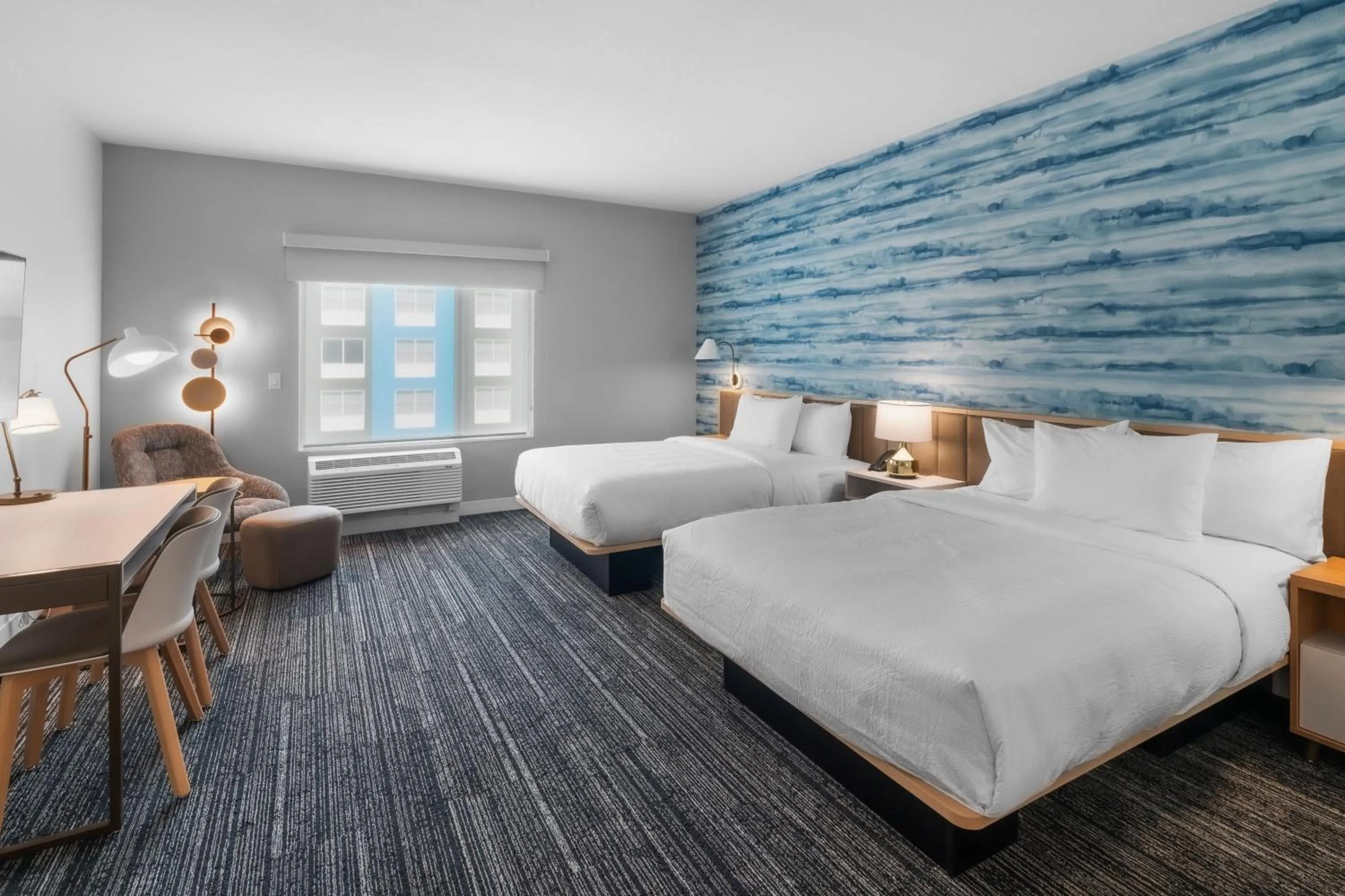 Photo of the whole room, Bed in TownePlace Suites Jacksonville Airport