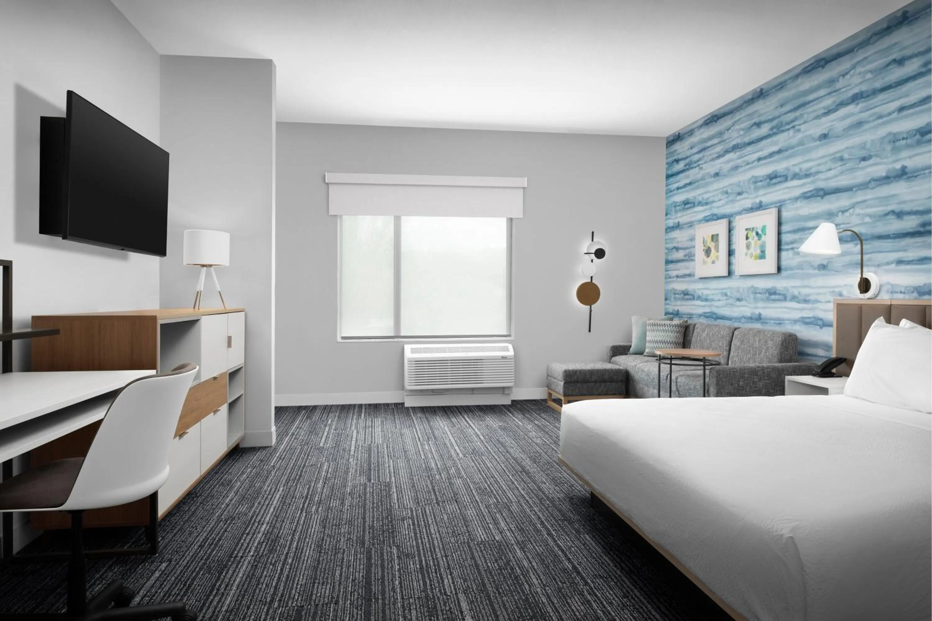 Bedroom, Bed in TownePlace Suites Jacksonville Airport