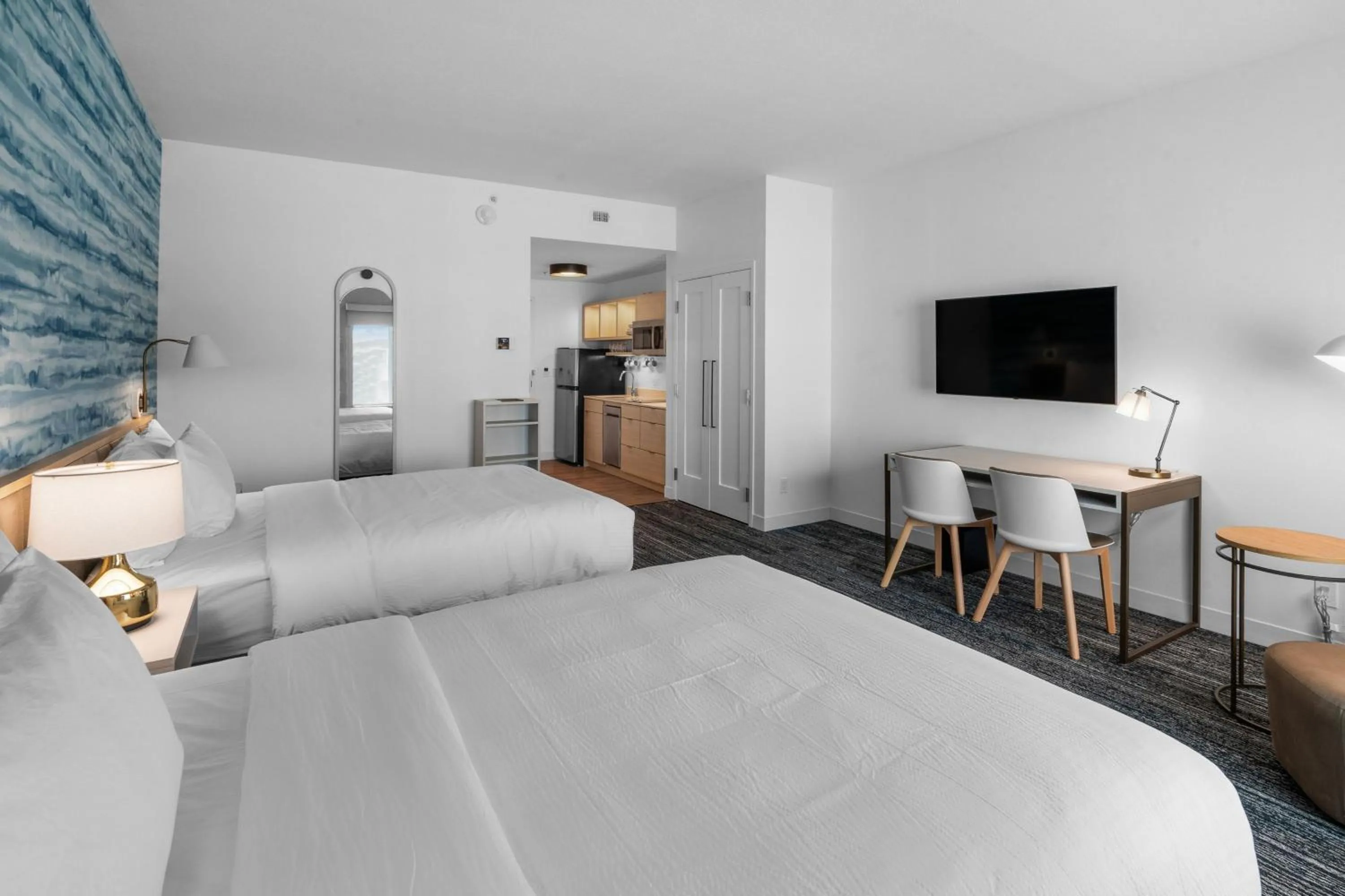 Photo of the whole room, Bed in TownePlace Suites Jacksonville Airport