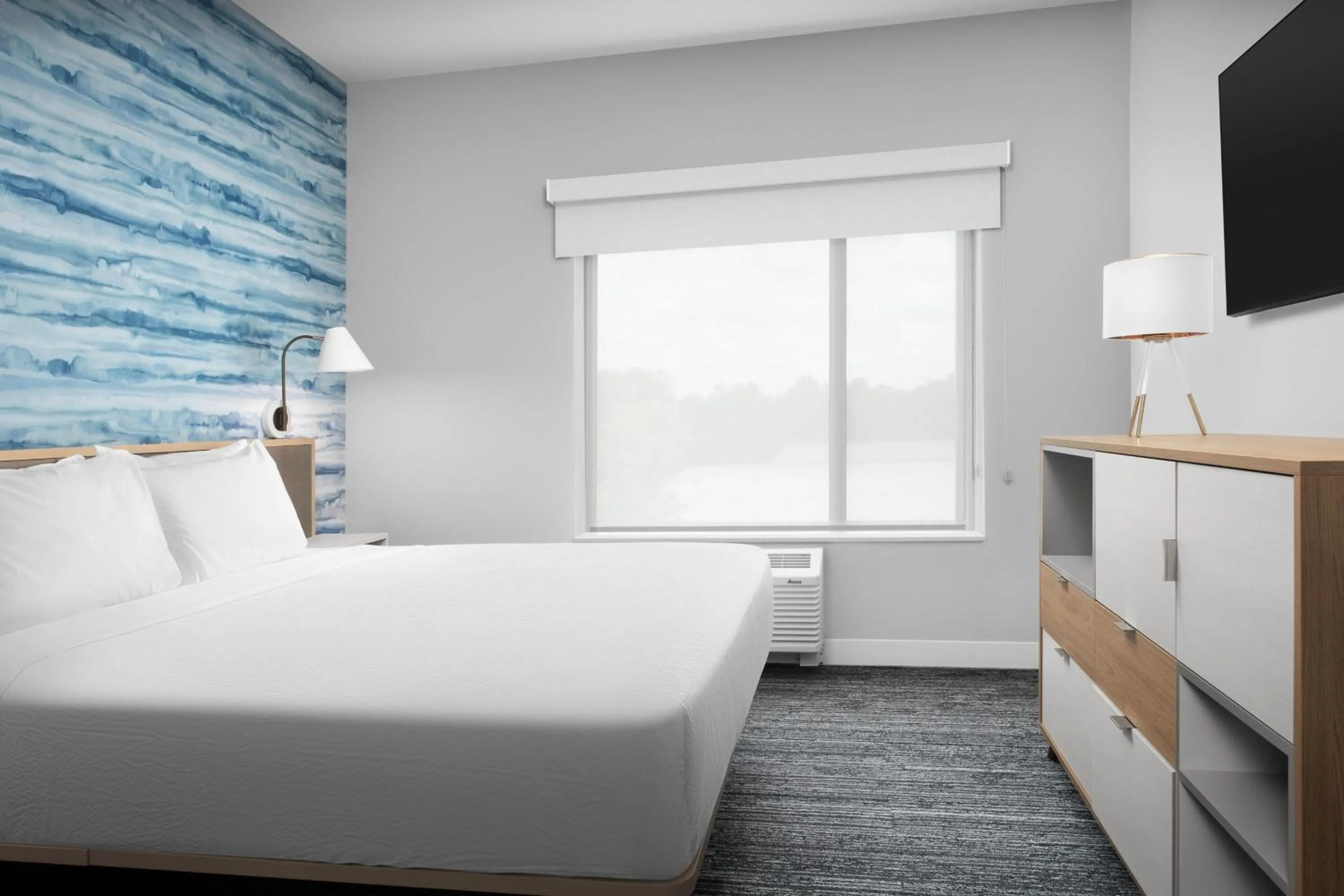 Bedroom, Bed in TownePlace Suites Jacksonville Airport