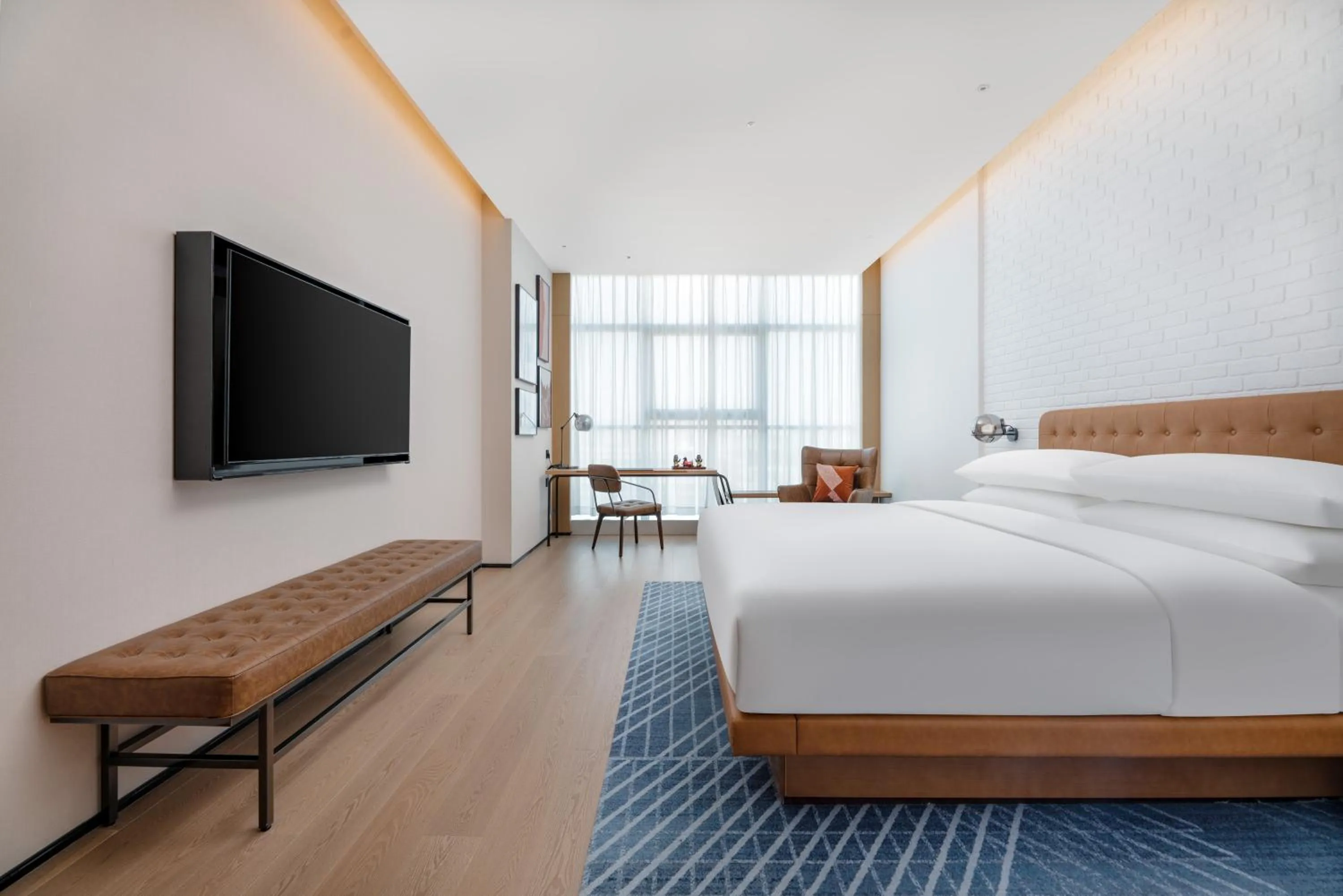 Bed in Four Points by Sheraton Xi’an High-Tech Zone