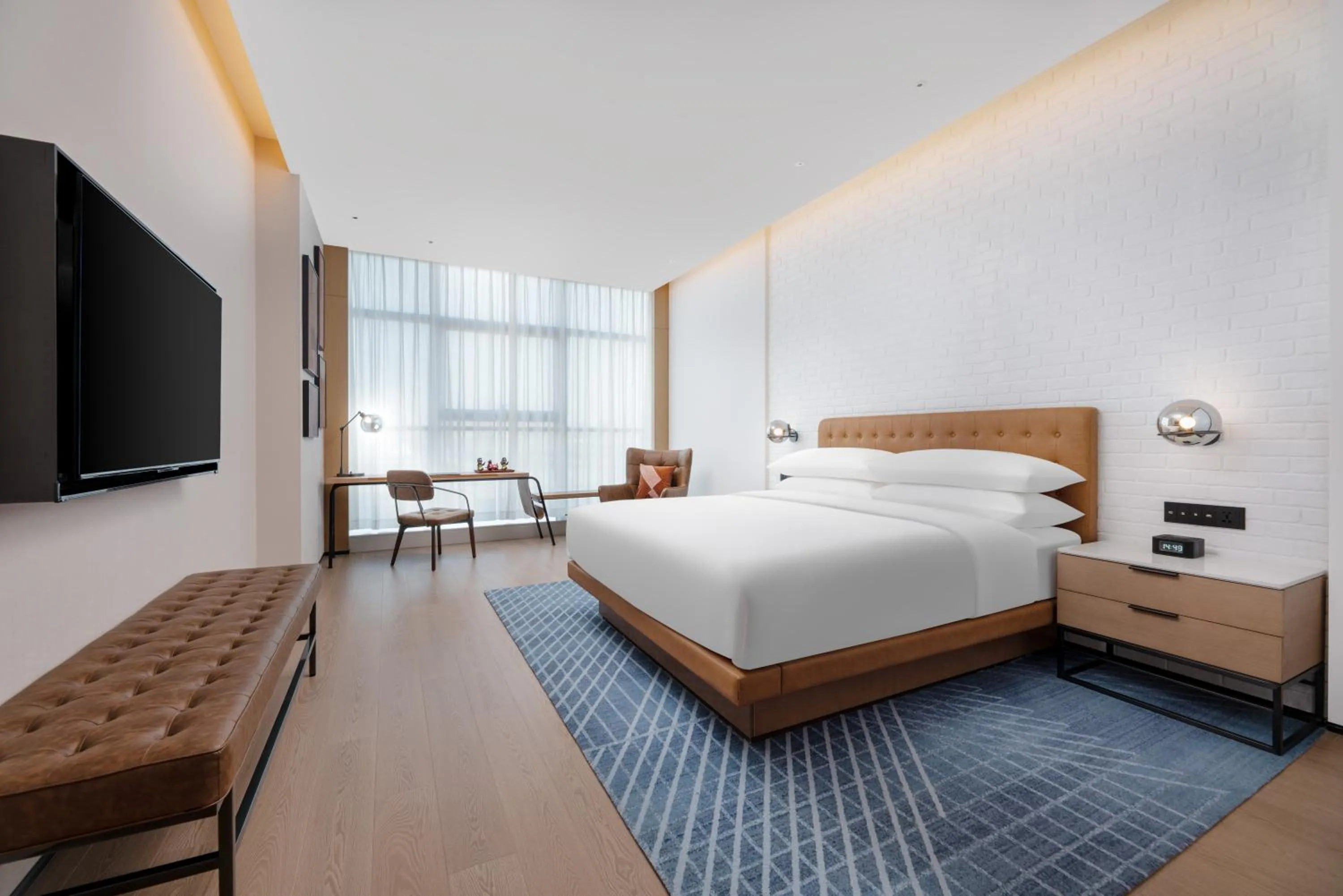 Bed in Four Points by Sheraton Xi’an High-Tech Zone